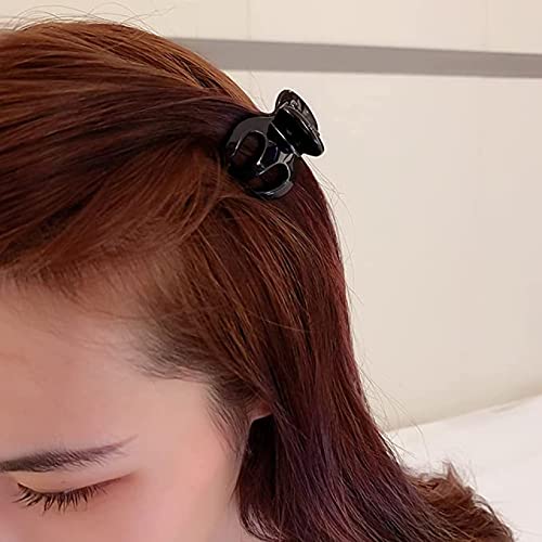 Jumwrit Mini Hair Claw Clips for Women - Strong Hold Jaw Clips for Thin & Thick Hair - Fashion Hair Accessories (2PCS) - Perfect for School, Work & Everyday Styling
