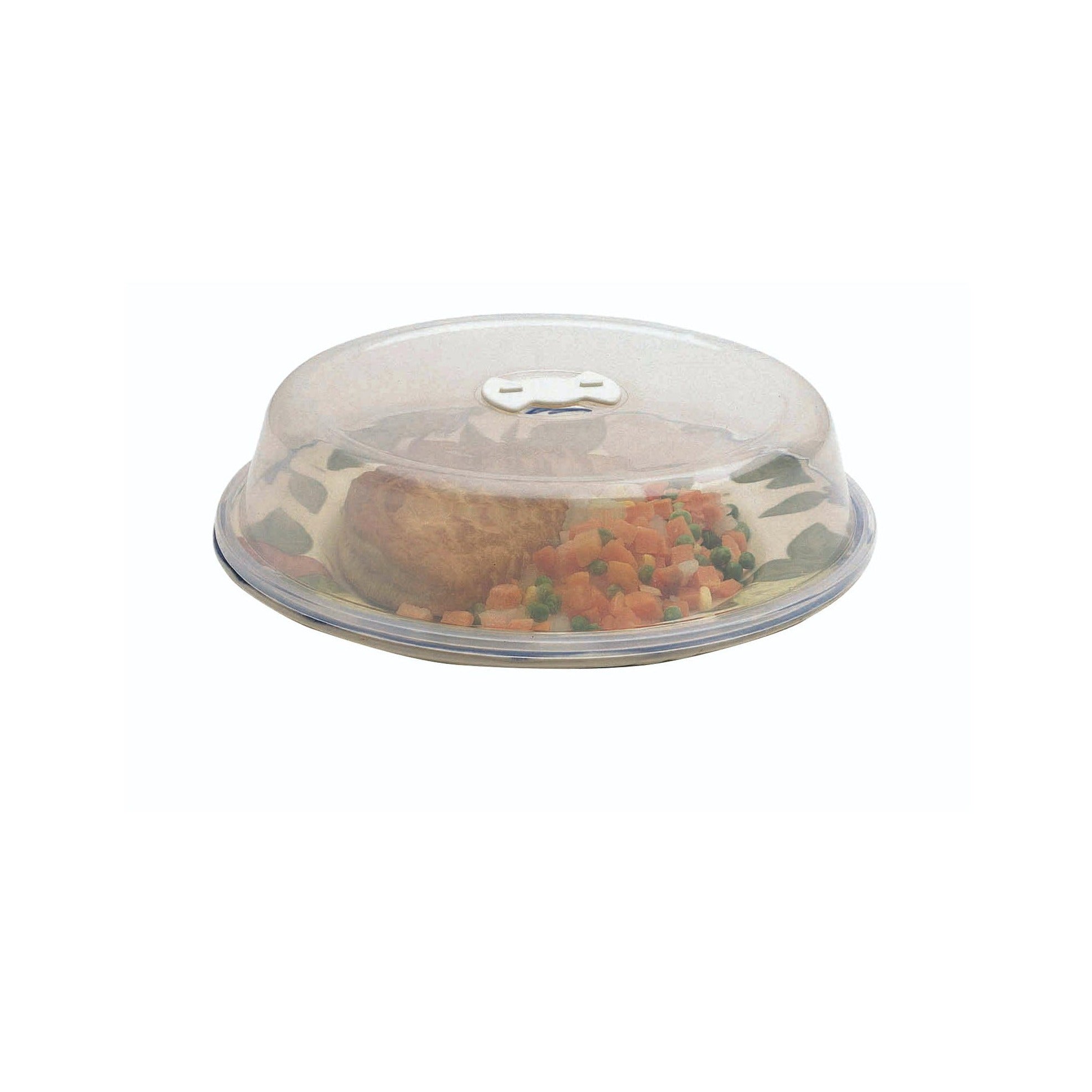 26cm Microwave Plate Cover with Air Vent - Splatter Guard for Safe and Clean Heating - Perfect for Reheating Food in Microwave Ovens