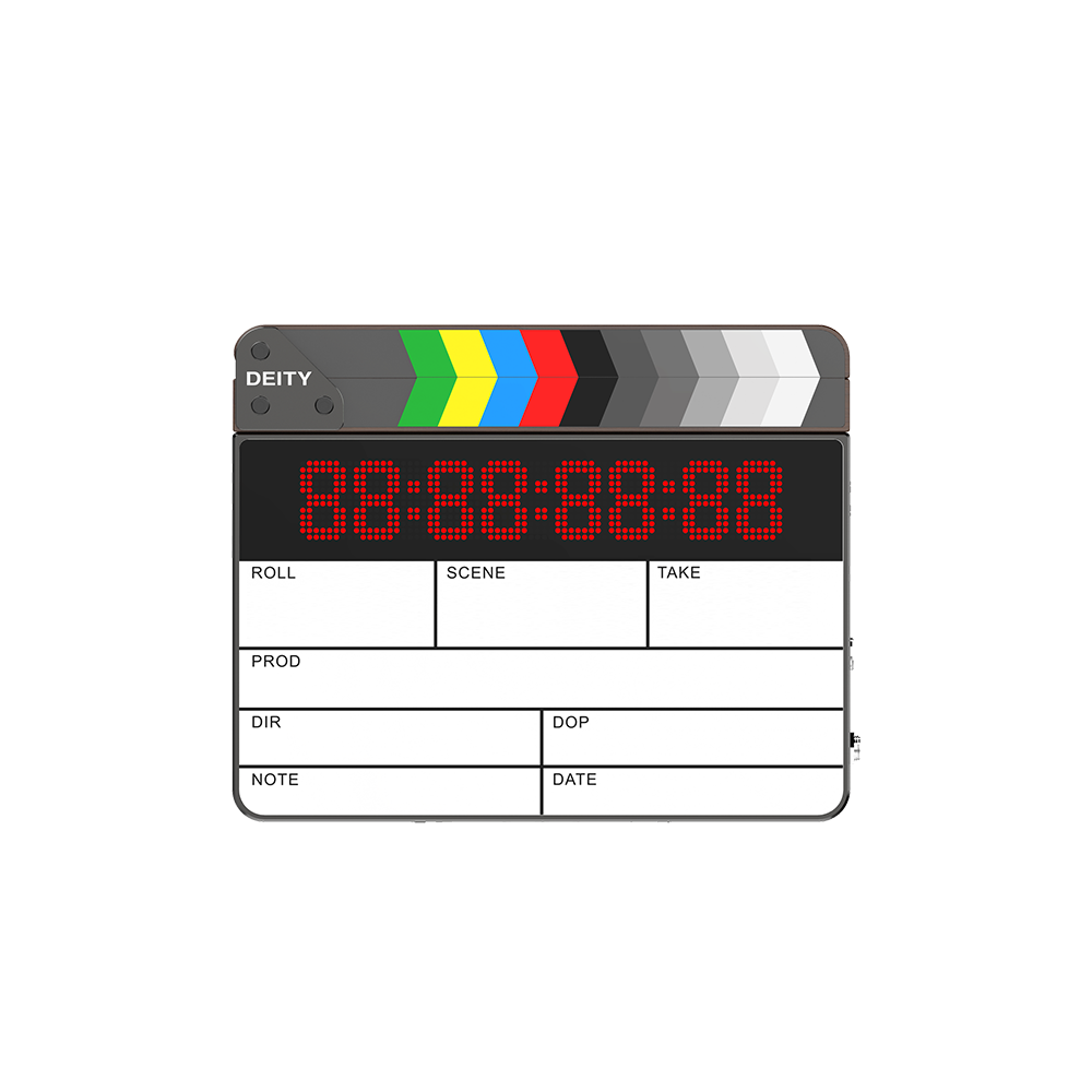 TC SL1 Timecode Slate - Professional Film & Video Production Clapperboard with Timecode Sync - Perfect for Movie Sets, TV Shows, and Digital Content Creation