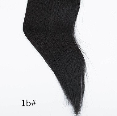 Remeehi 24-Inch Straight Invisible Wire Micro Hair Extensions - 100% Remy Human Hair (80g, #1B Natural Black) for Seamless Blending & Everyday Styling