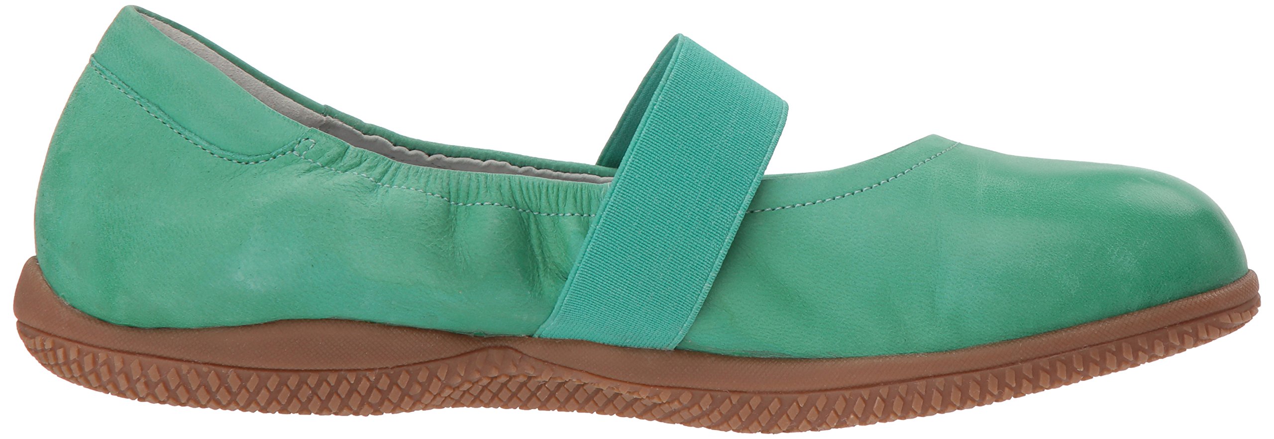 SoftWalk Women's High Point Comfortable Leather Walking Shoes - Jade Green, Size 6.5 N (AA) - Perfect for Casual Wear, Office & Daily Walking