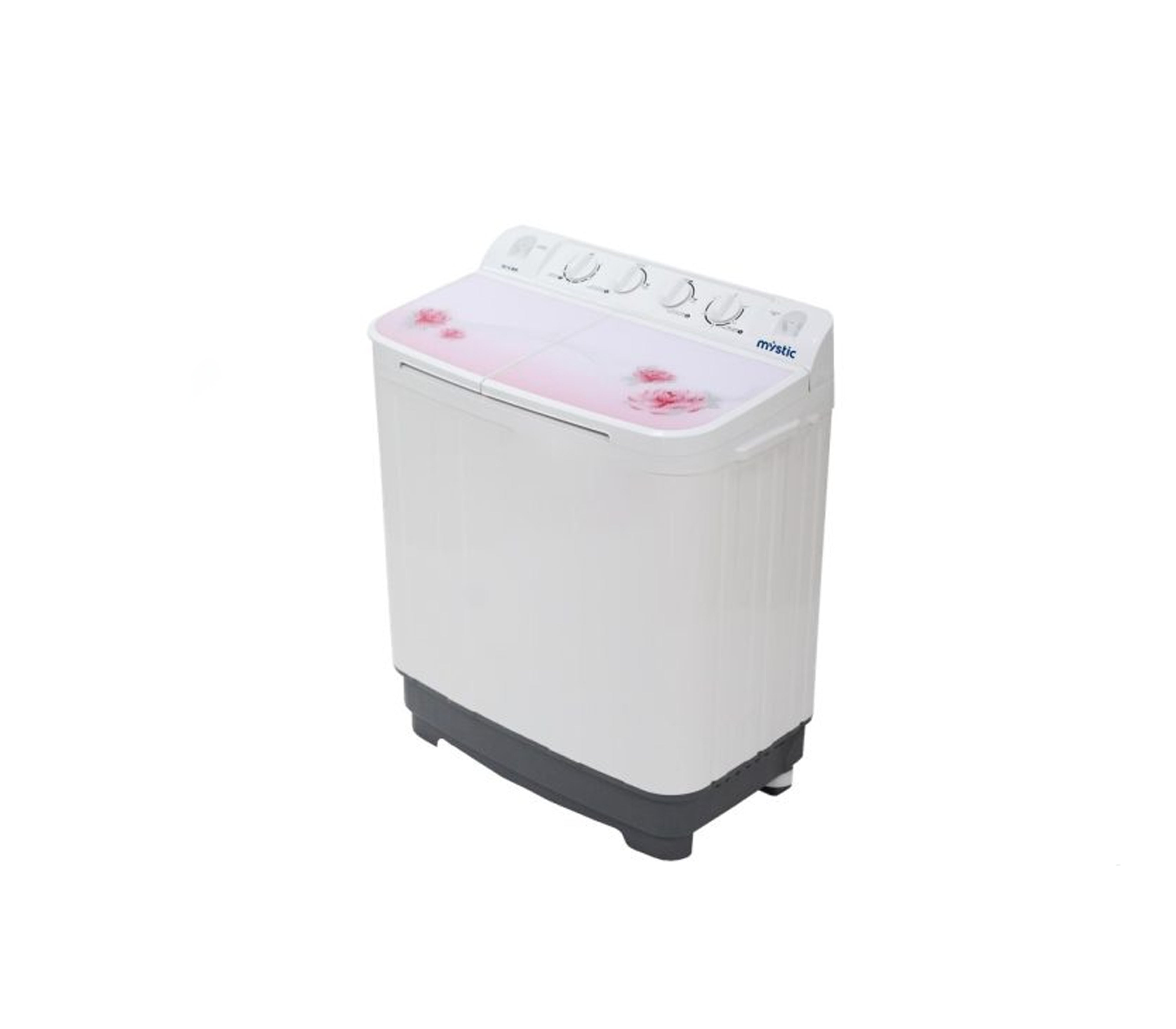 9kg Mystic Semi-Automatic Washing Machine with Spin Dryer - Perfect for Apartments, Dorms & Small Spaces - Energy Efficient Laundry Solution