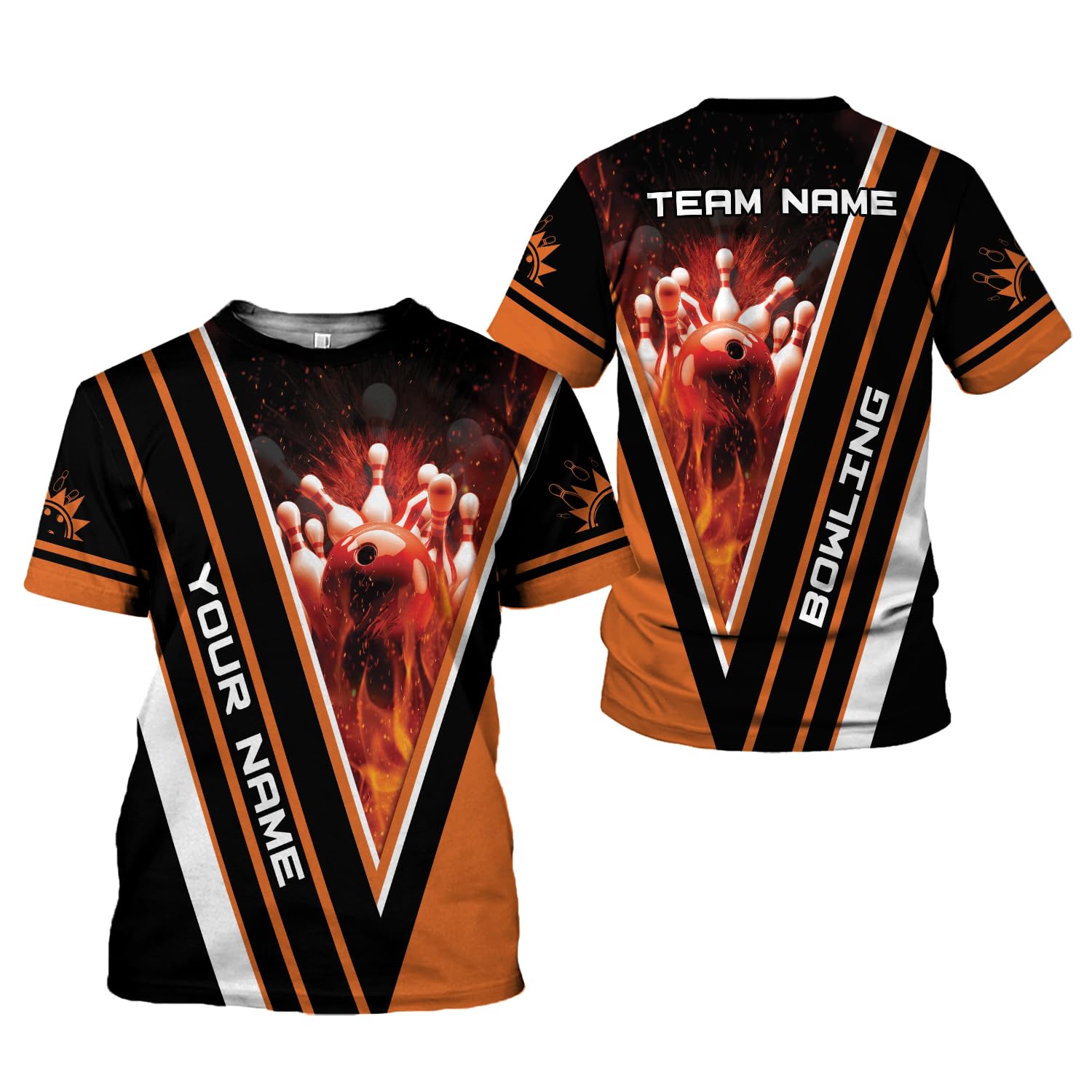 Custom Bowling Shirts for Men & Women - Personalized Unisex Bowling Jerseys - Team & League Uniforms - Perfect for Bowling Tournaments, Leagues & Casual Play