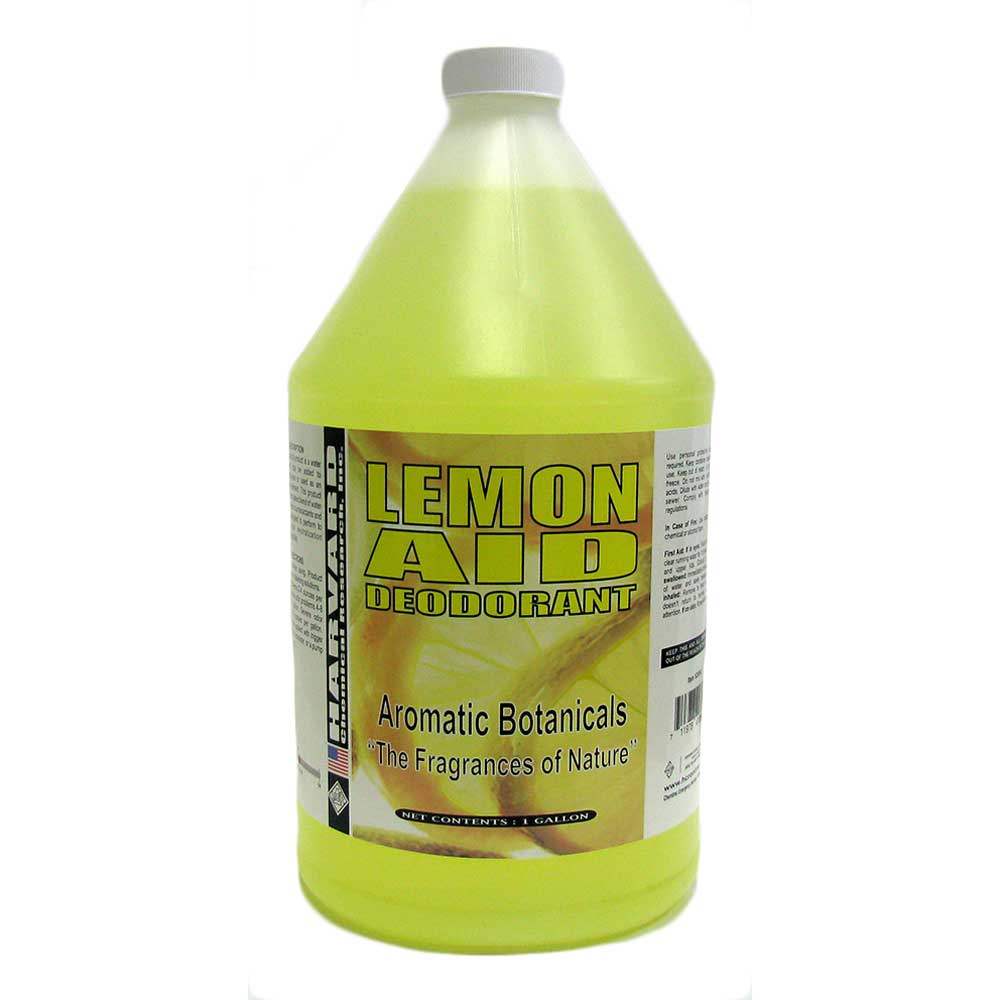 Lemon Aid Deodorizer - 4 Pack (1 Gallon Each) | Natural Air Freshener for Home, Car & Office | Eliminates Odors in Kitchens, Bathrooms & Pet Areas