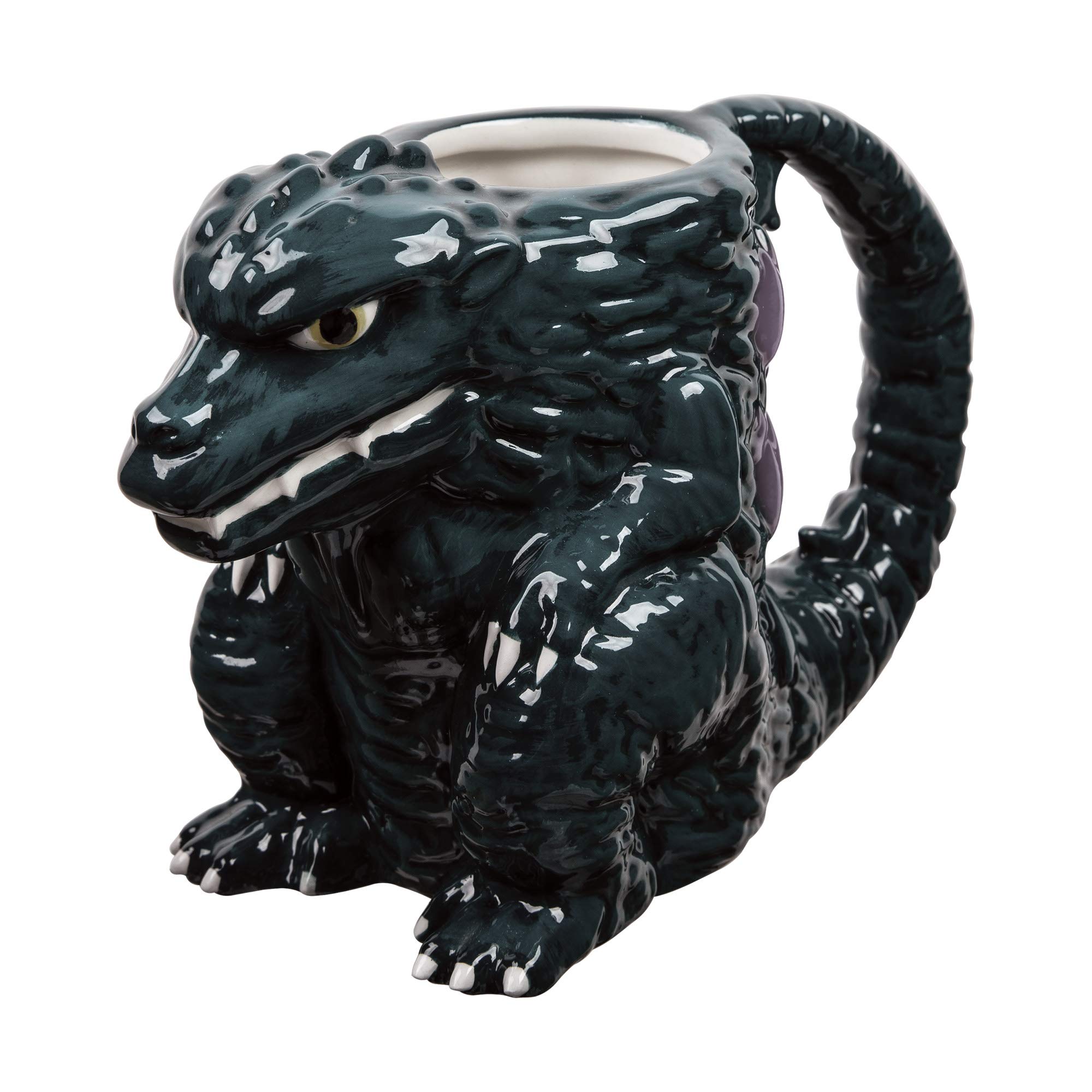 Godzilla Themed Ceramic Coffee Mug - Handcrafted Collectible Gift for Movie Fans & Home Decor