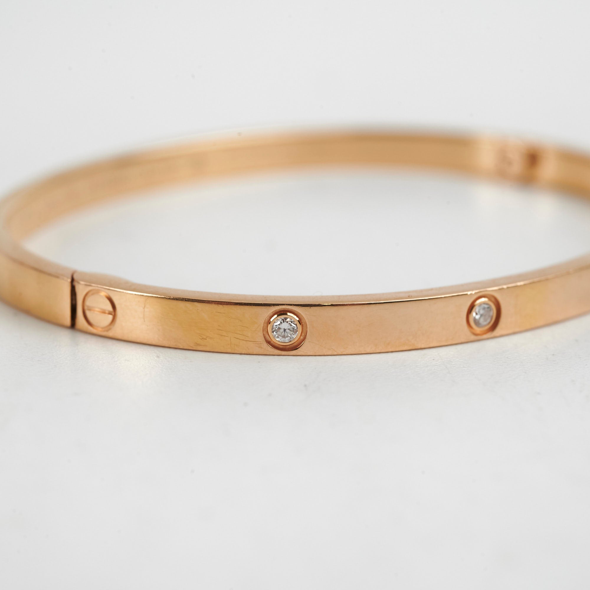 Cartier Love Bracelet 10 Diamonds Rose Gold 16 - Luxury Jewelry for Women, Anniversary & Wedding Gift, Perfect for Date Night & Special Occasions