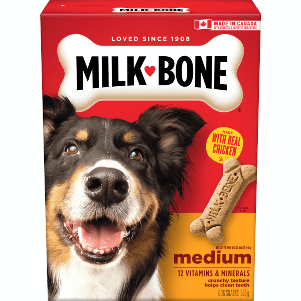 Milk Bone Original Dog Biscuits - Crunchy Dog Treats for Training & Dental Health - Perfect for Small, Medium & Large Dogs - Great for Rewards, Snacks & Oral Care