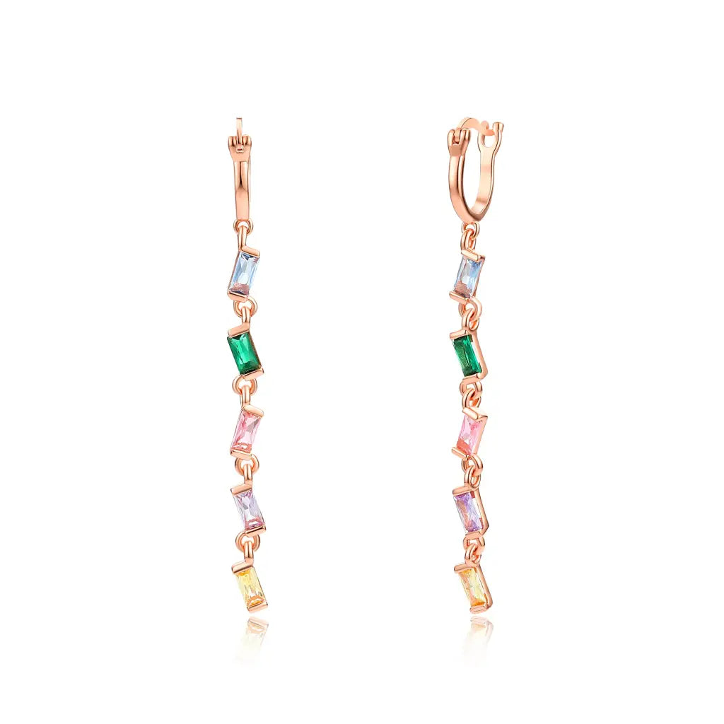 Colorful Rainbow Sprinkle Stud Earrings for Women - Fun & Playful Dainty Jewelry for Parties, Festivals & Everyday Wear