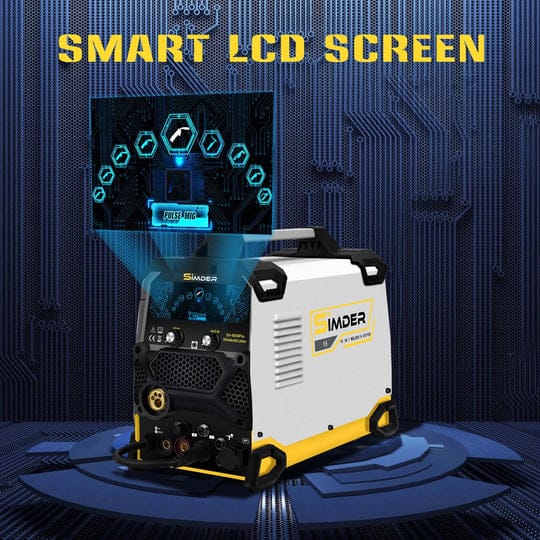 SSimder Upgraded SD 4050Pro (2024) 10-in-1 Aluminum Welder & Cutter Kit - Professional Metal Fabrication for DIY, Automotive Repair & Home Improvement Projects