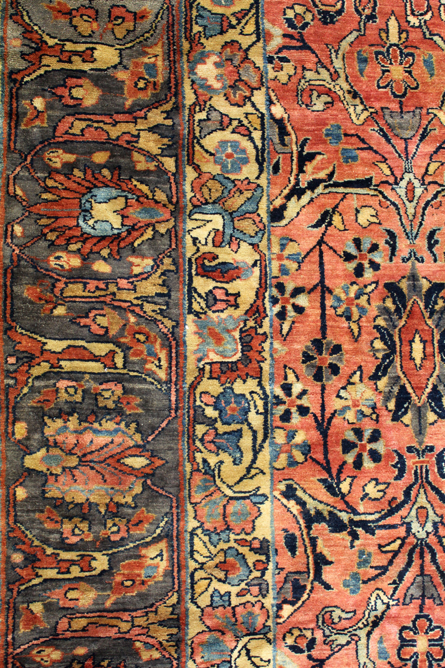Antique Lilihan Handwoven Traditional Rug JF7904 - Vintage Persian Style Carpet for Living Room, Bedroom & Home Decor