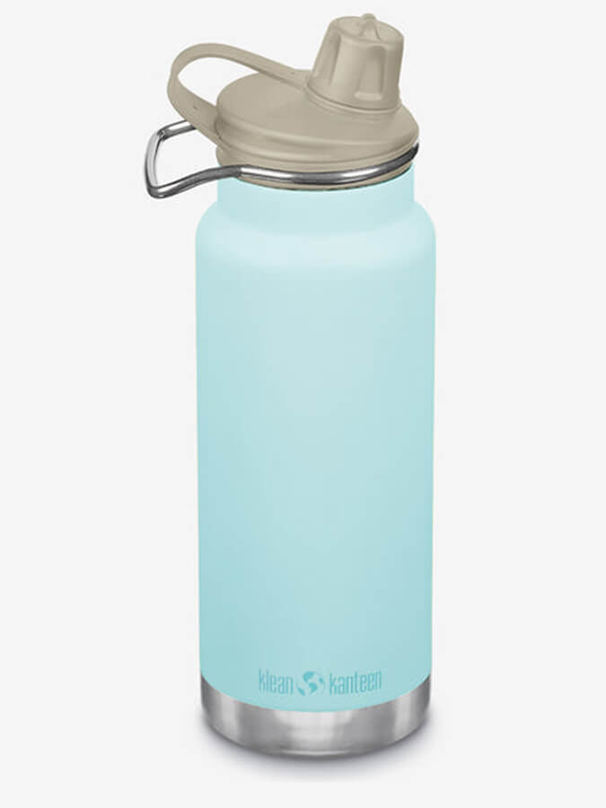 Klean Kanteen TKWide 32oz (946ml) Insulated Stainless Steel Water Bottle with Leak-Proof Chug Cap - Perfect for Hiking, Gym & Outdoor Adventures