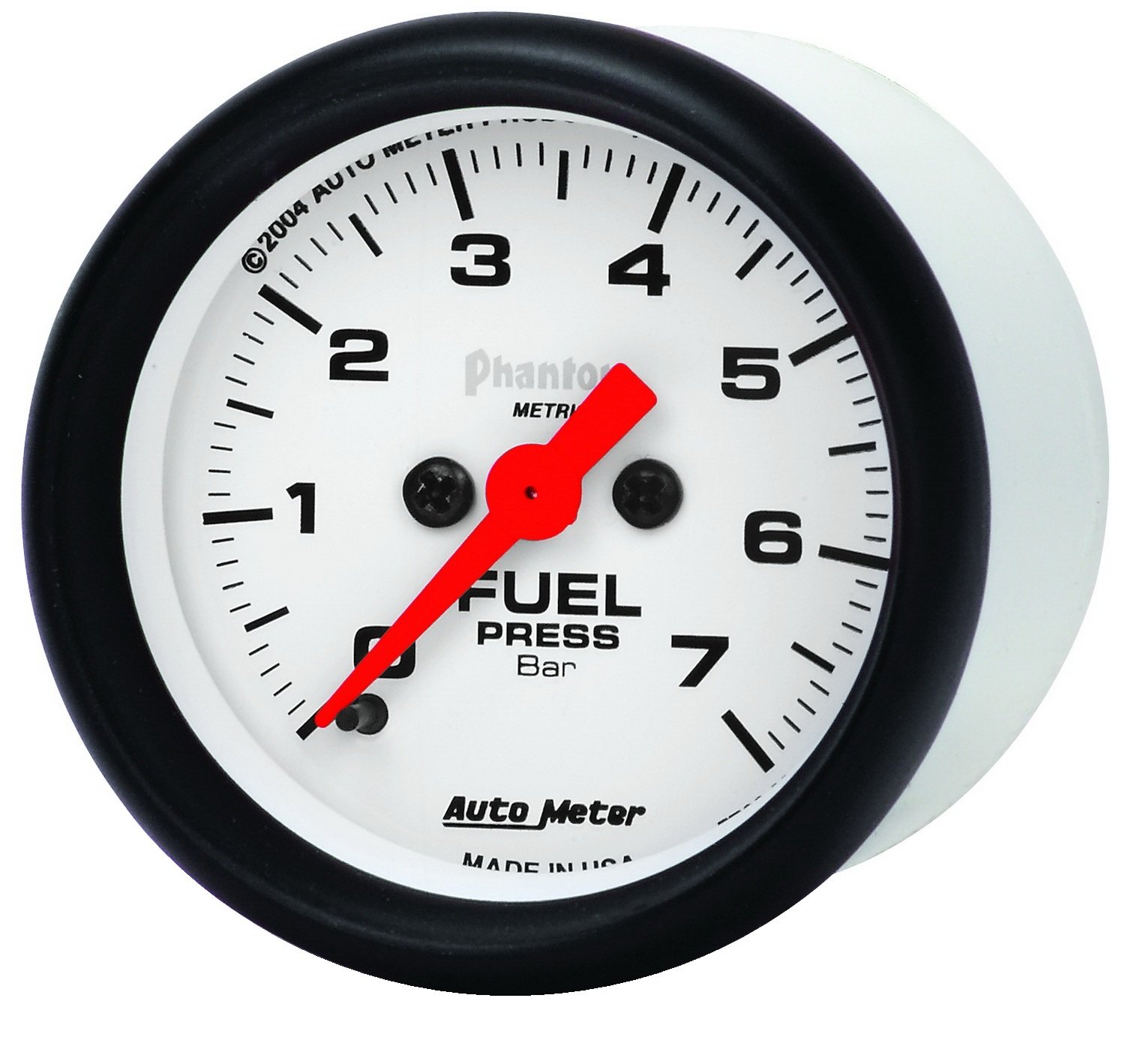 Auto Meter 5763-M Phantom Electric Fuel Pressure Gauge - 0-100 PSI, 2-1/16