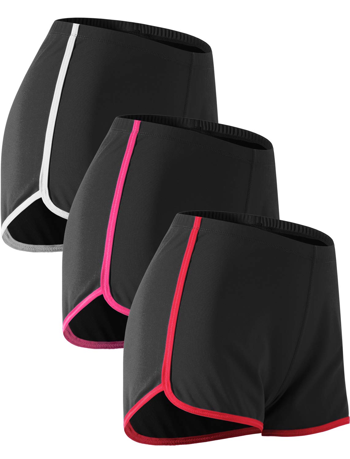 CADMUS Women's Sexy Hot Summer Shorts - High Waist Booty Shorts for Beach, Volleyball & Workout | Perfect for Gym, Yoga & Casual Wear