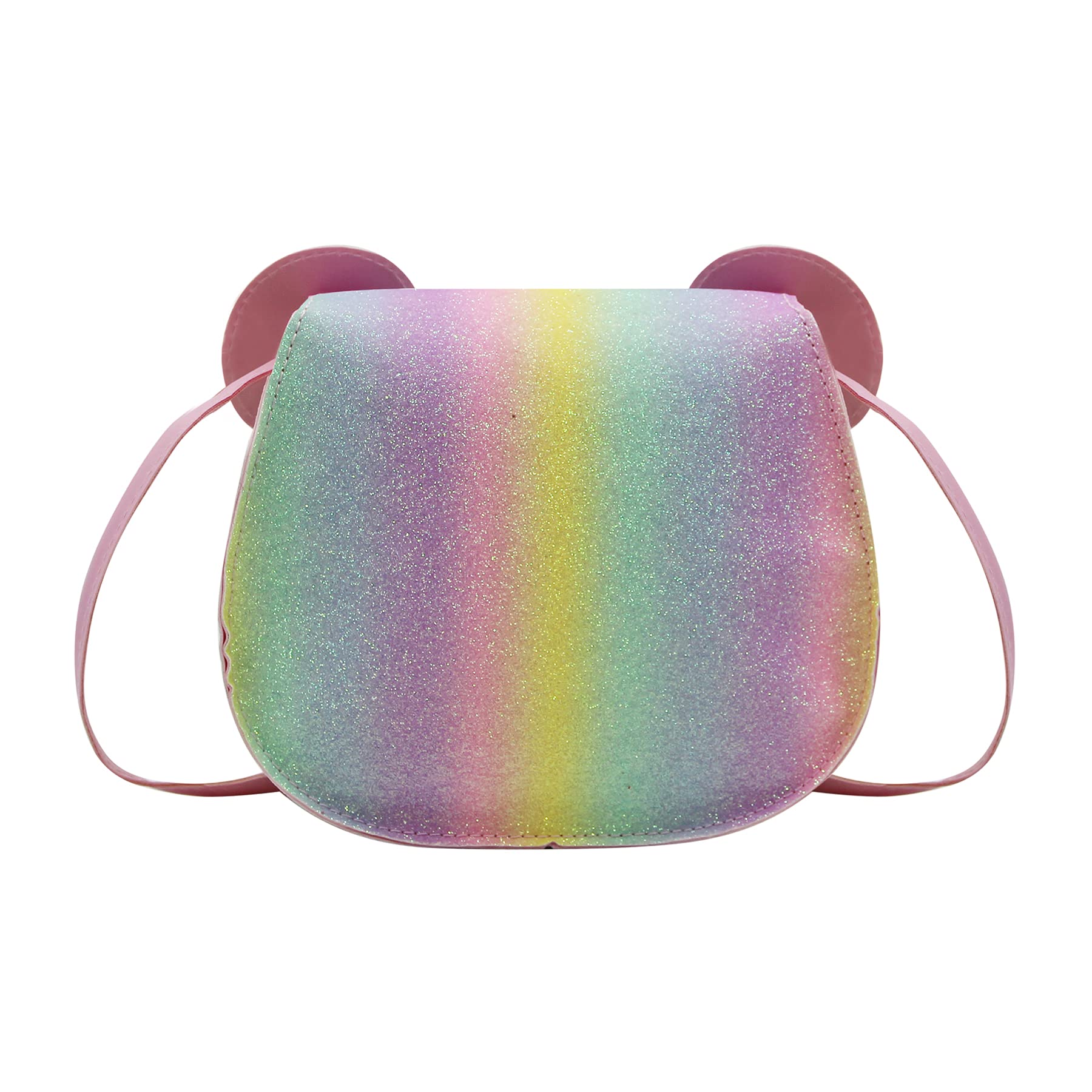 Bolley Joss Crossbody Purse - Cute Bowknot Shoulder Bag for Little Girls with Cartoon Mouse Ears | Perfect for School, Parties & Daily Use
