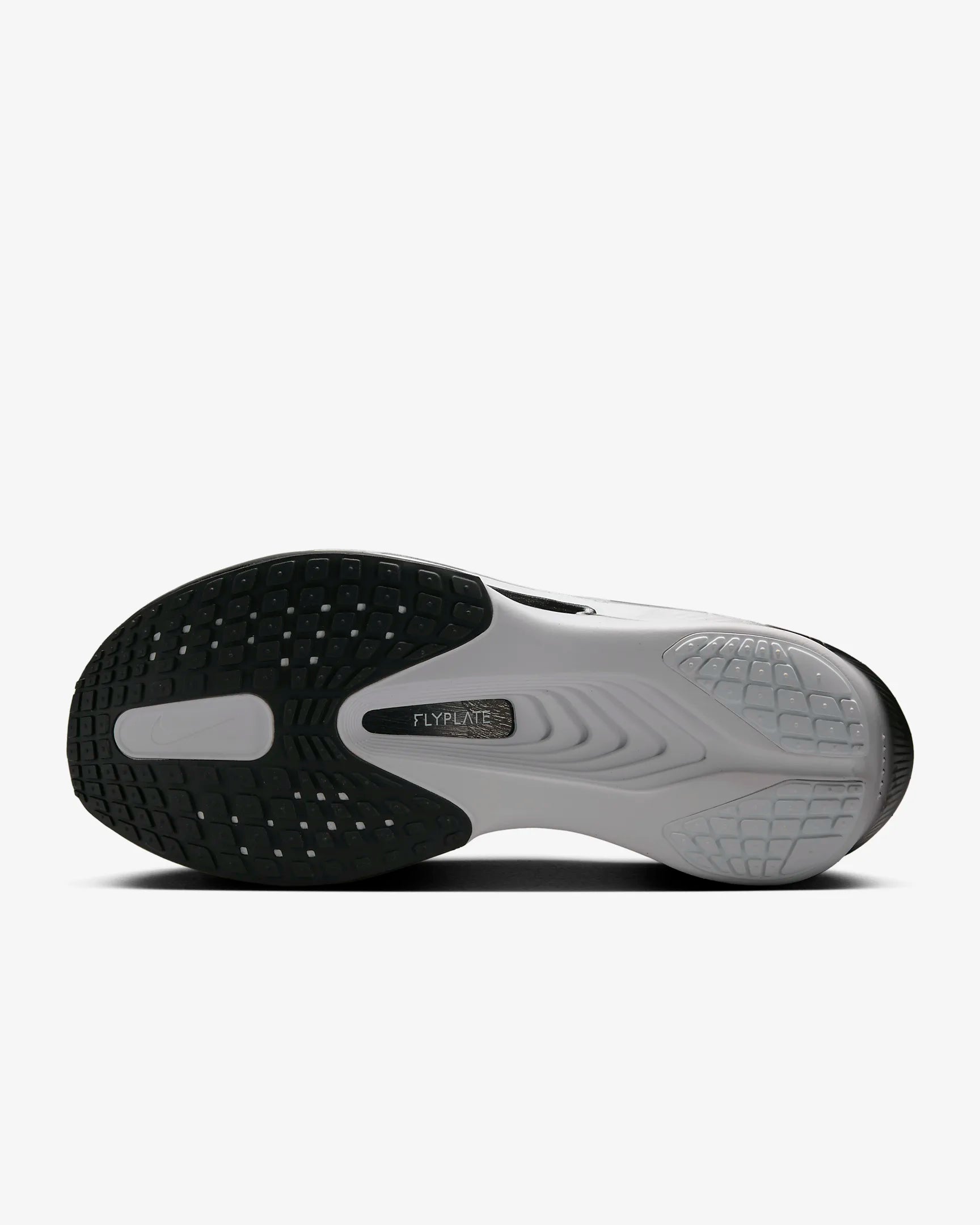 Nike Men's Zoom Fly 6 Running Shoes - Black/White/Light Smoke Grey | Lightweight Cushioned Sneakers for Marathon Training & Road Running