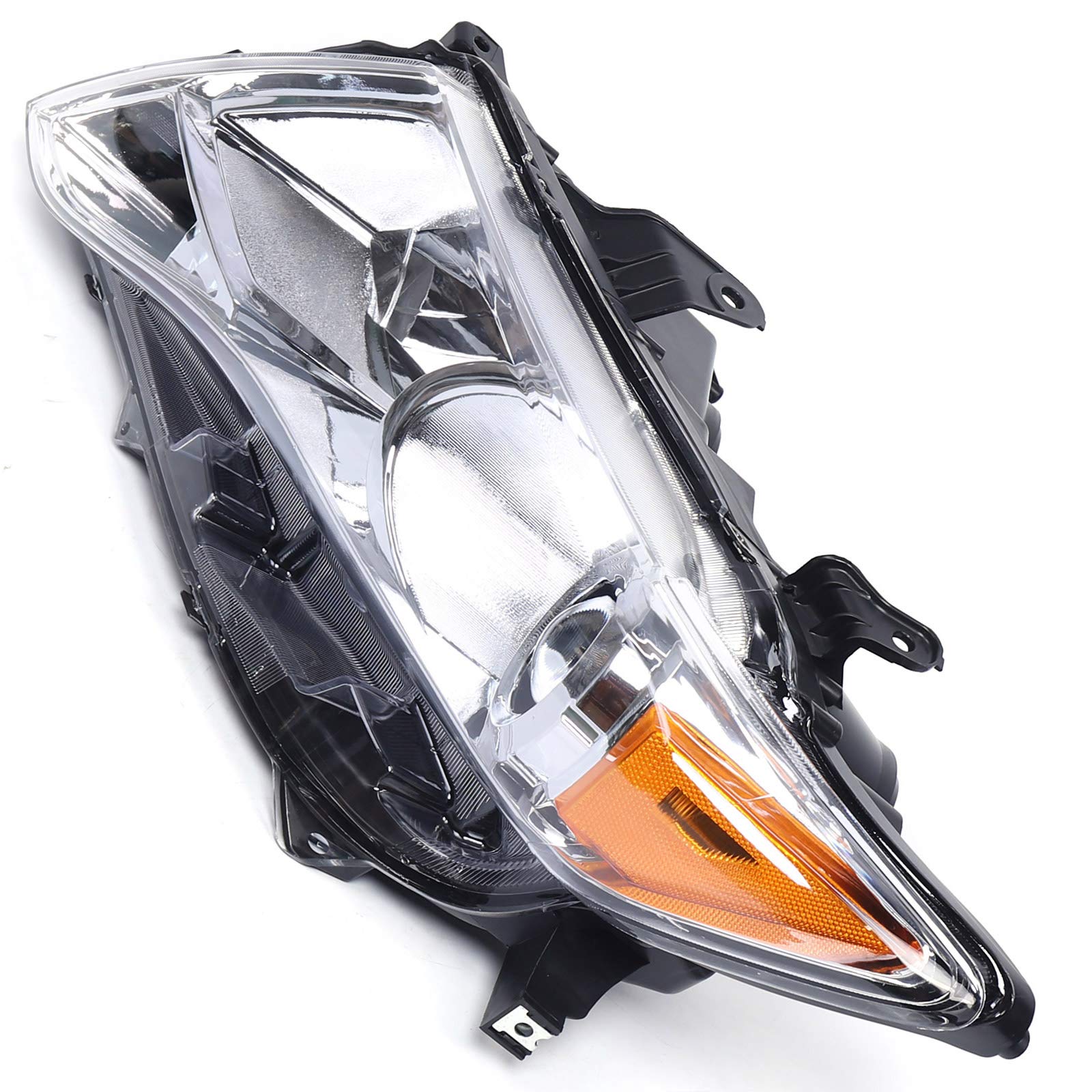 2009-2016 Toyota Venza Driver Side Headlight Assembly - OE Replacement Clear Lens Headlamp 81110-0T020 - Left Side Headlights for Improved Night Visibility (US Stock) - Perfect for Night Driving & Foggy Conditions