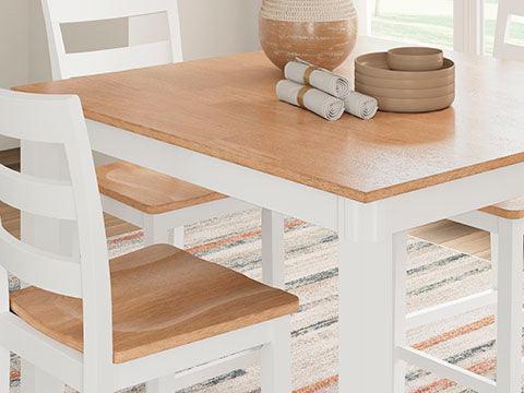 Gesthaven 4-Piece Dining Set with Table & Chairs - Modern Kitchen Furniture for Small Spaces | Perfect for Breakfast Nook, Apartment Dining, and Compact Homes