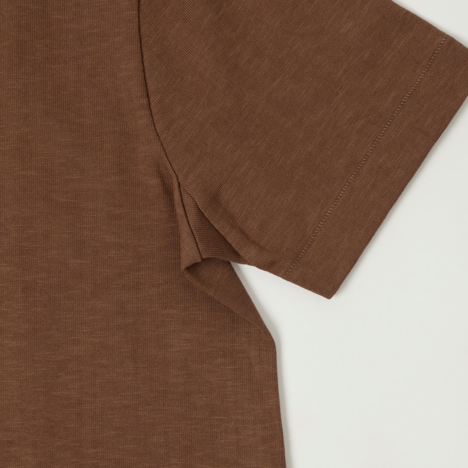 Merz b. Schwanen 2S14 Heavyweight Organic Cotton Crew Neck T-Shirt for Men - Classic Casual Tee for Everyday Wear, Street Style & Layering