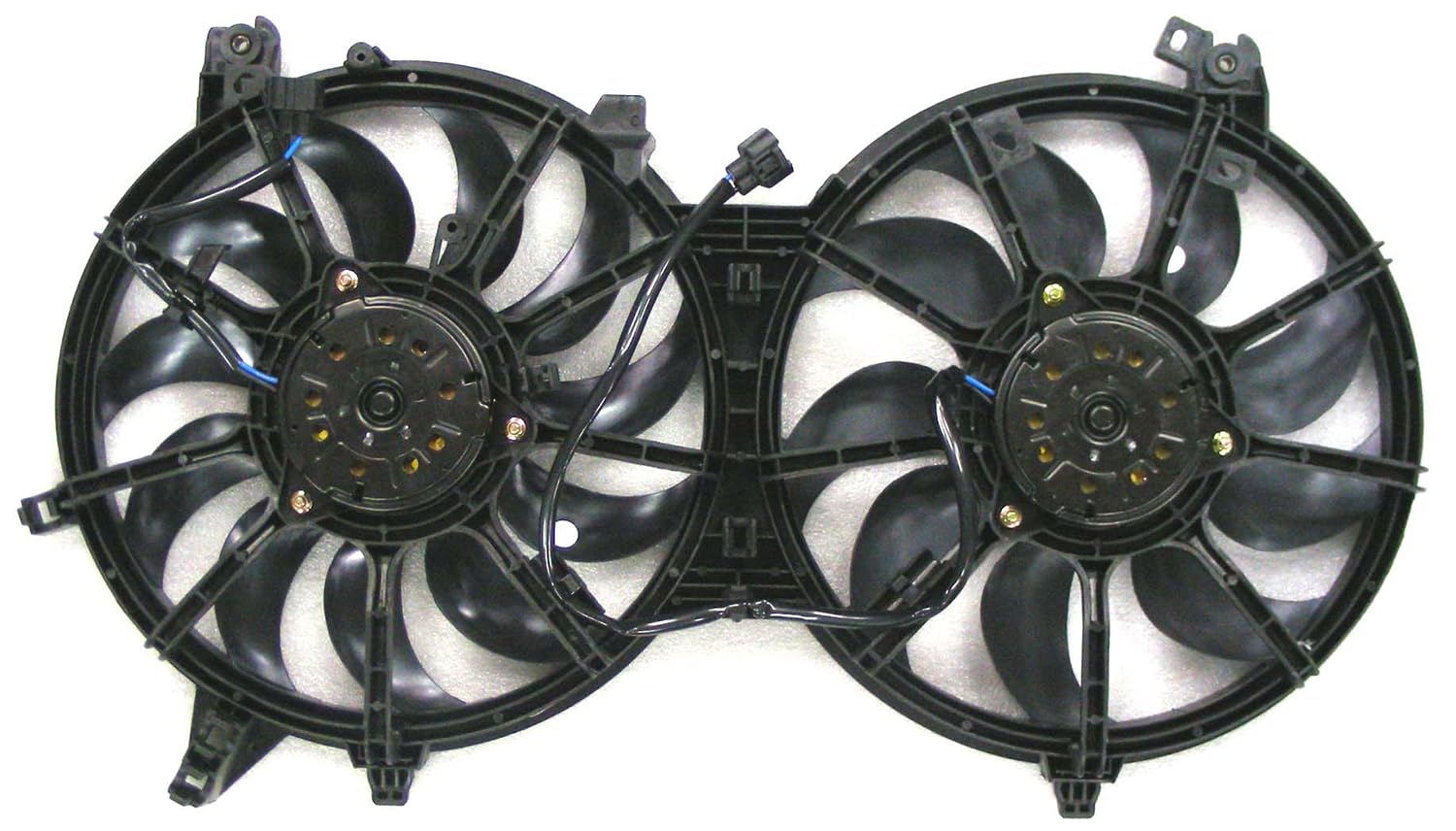 Agility Auto Parts 6036104 Dual Radiator and Condenser Fan Assembly - Compatible with Select Vehicle Models (Check Fitment Guide) - Perfect for Cooling System Repair & AC Maintenance in Your Garage