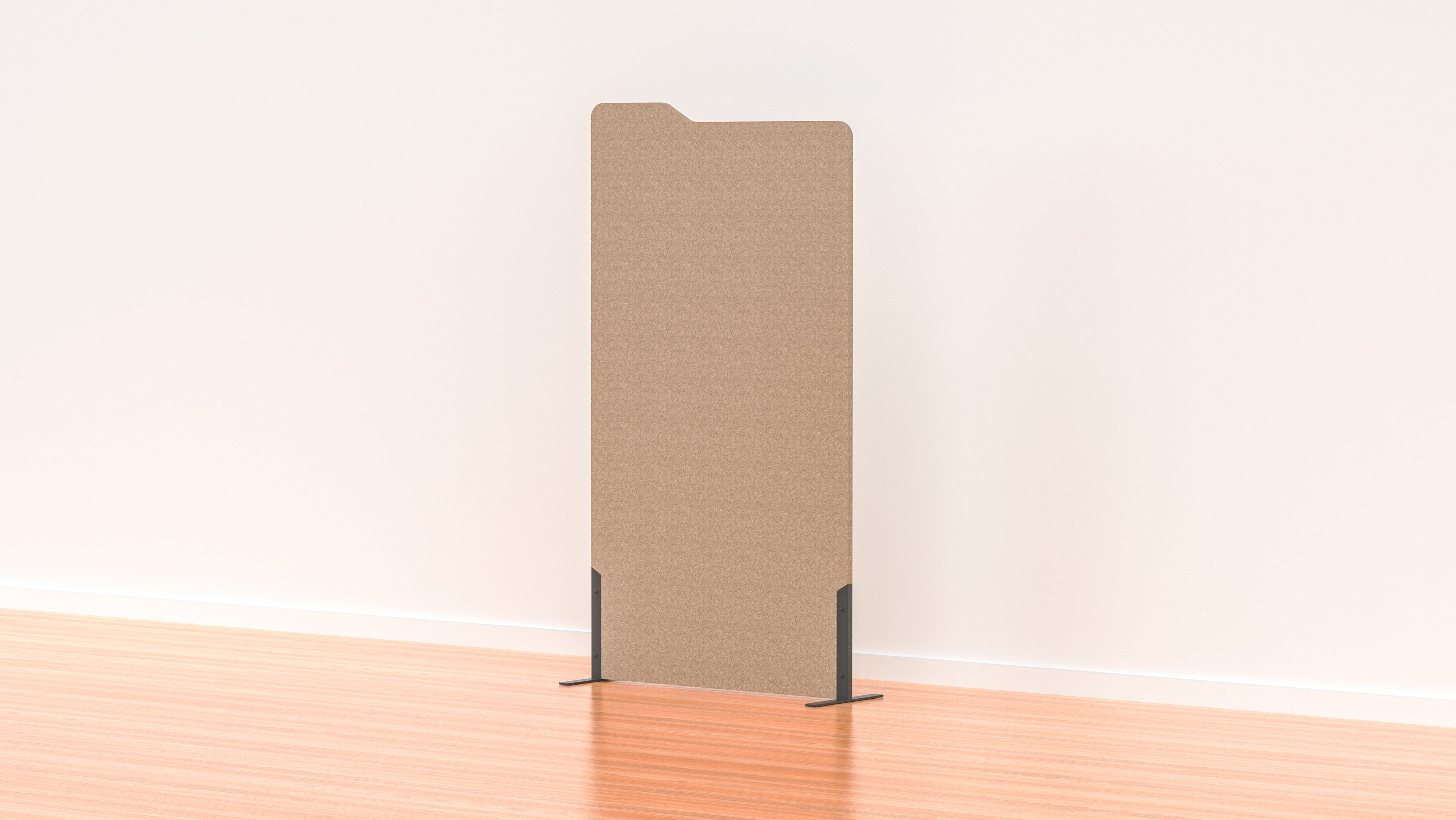 Acoustic Freestanding Partition Milford 1000x1800mm (1 Panel) with 2 Feet - Soundproof Room Divider for Office, Home, or Studio Privacy