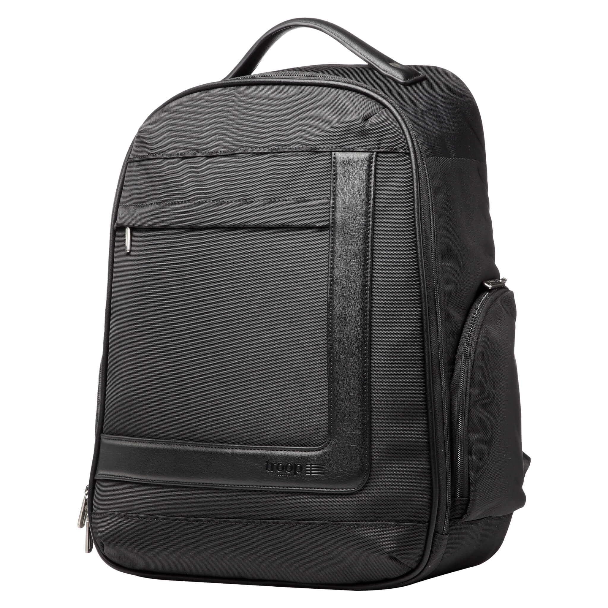 TRP0315N Troop London Urban Laptop Backpack 15.6 Inch - Stylish Waterproof Business Backpack for Men & Women - Perfect for Work, Travel & College Commute