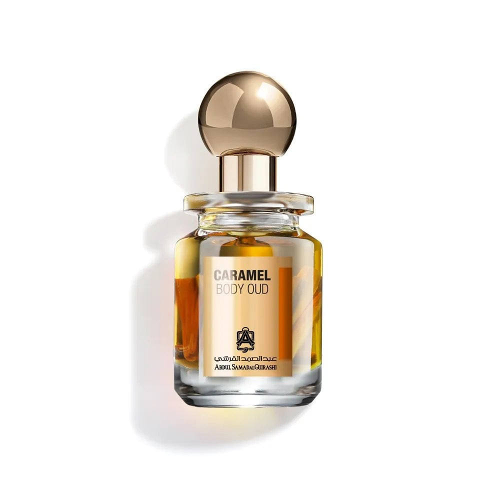 Premium Caramel Body Oud Perfume Oil 30ml - Long Lasting Fragrance for Women, Romantic Date Night & Special Occasions