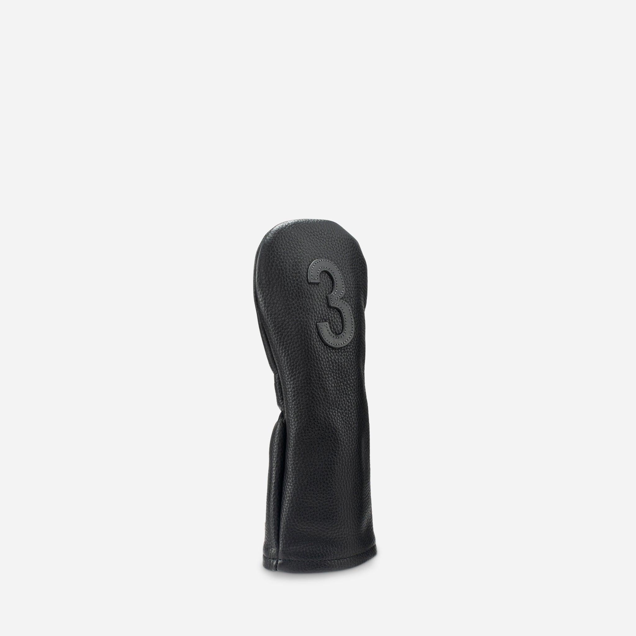 Premium Golf Club Head Covers - Luxury PU Leather Driver & Iron Headcovers Set for Men & Women - Perfect for Golf Course, Driving Range & Club Protection