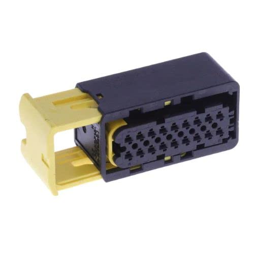AMP MCP 1.5k 18-Position Receptacle Housing Assembly (25-Pack) - High-Quality Electrical Connector for Industrial Automation, Robotics, and Automotive Applications