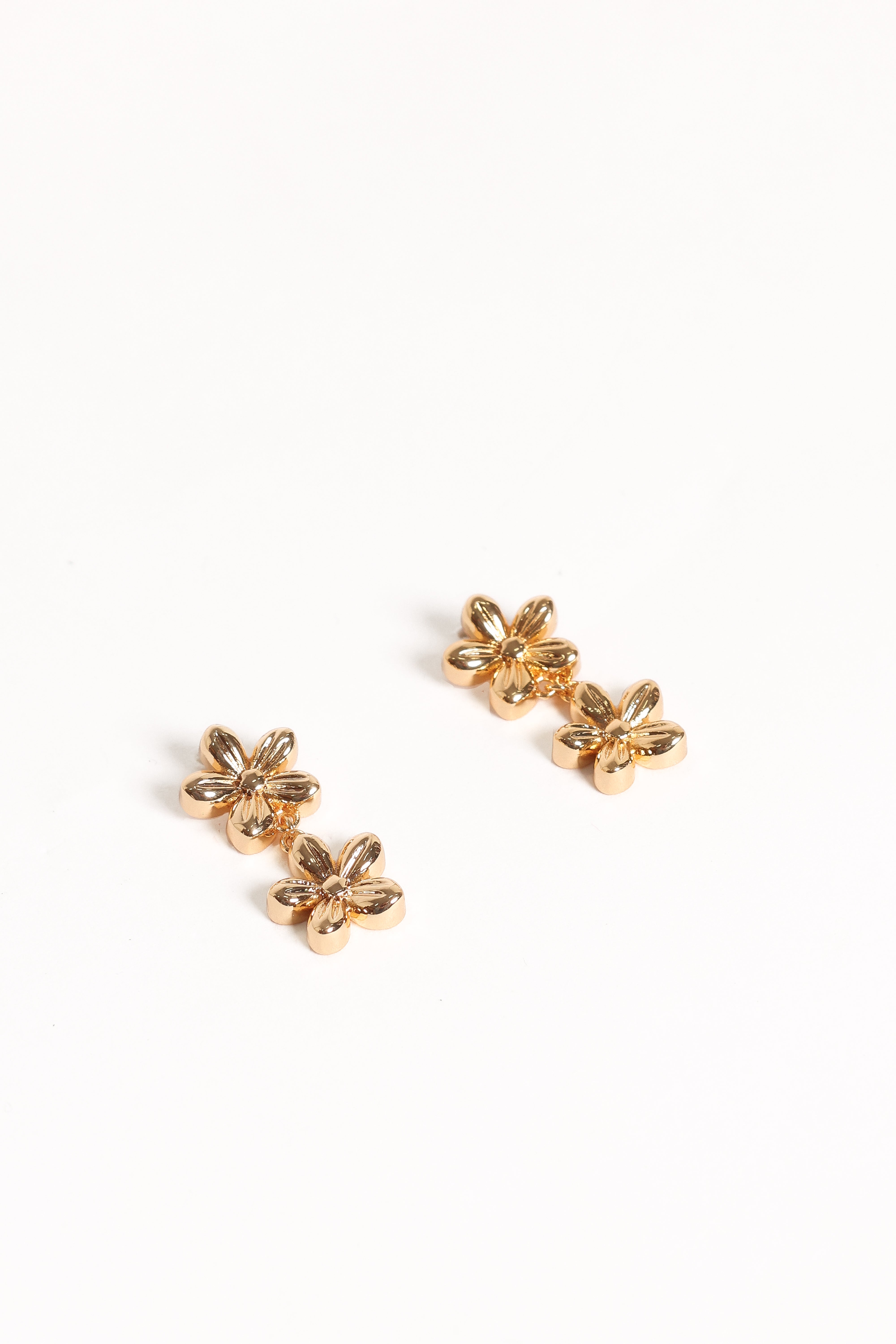 Elegant Gold Jasmine Earrings for Women - Perfect for Weddings, Parties & Everyday Wear
