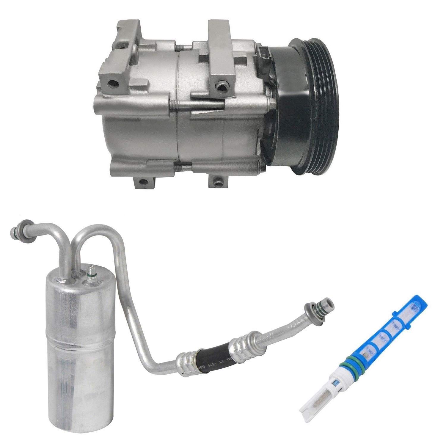 RYC Automotive A/C Compressor and Clutch Kit KT AD85 - Replacement for Car Air Conditioning System - Perfect for Summer Cooling & Vehicle Maintenance