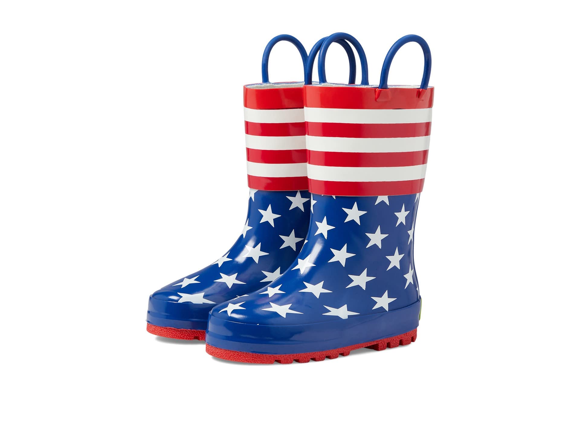 Western Chief Old Glory Rain Boots for Toddler & Little Kid - Waterproof Kids Rain Boots for Outdoor Play, Puddle Jumping & Garden Adventures