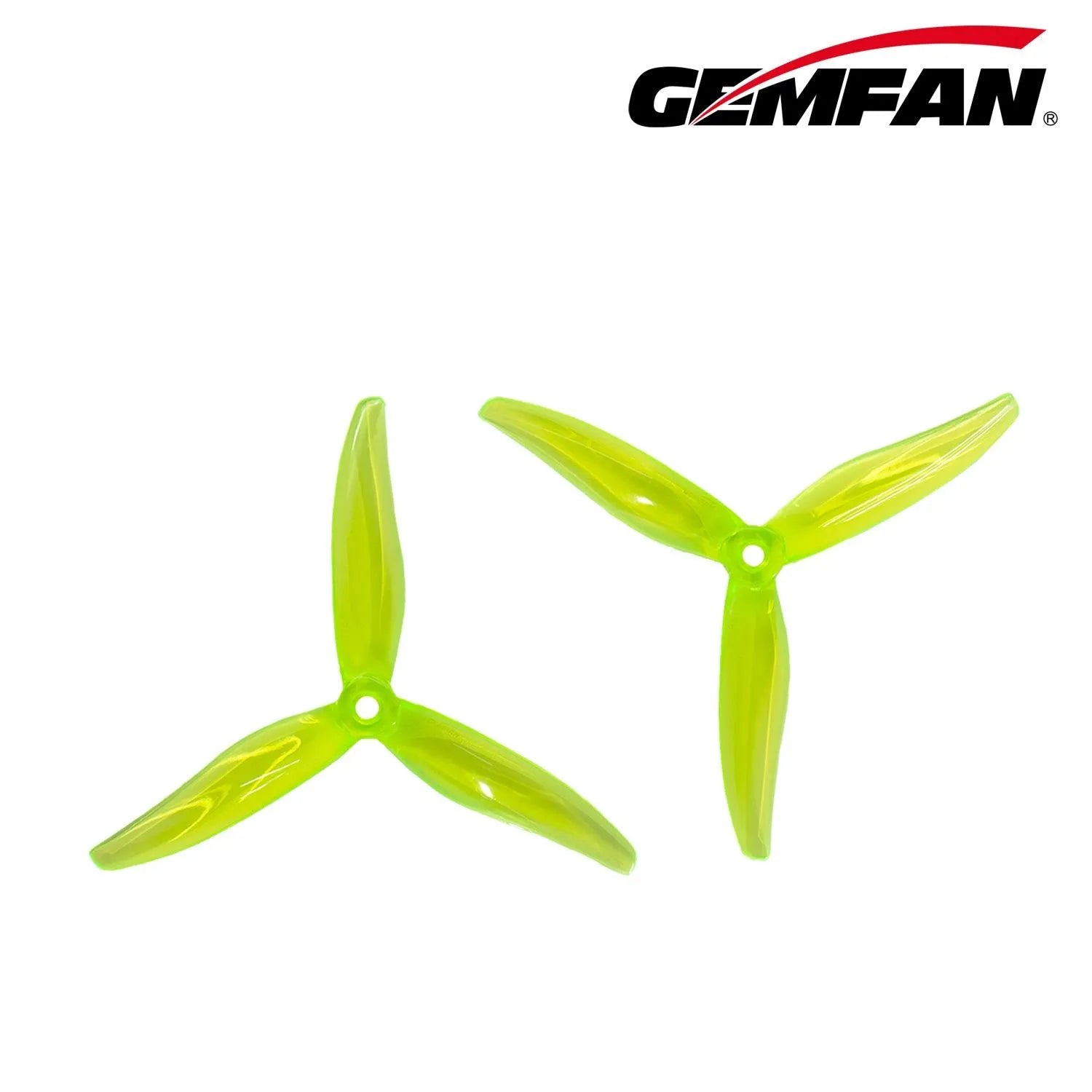 GEMFAN 5128.0 5-Inch 3-Blade Propeller for 2207 2050KV Motor - 8 Pack - High-Performance Drone Propellers for FPV Racing and Freestyle Flying