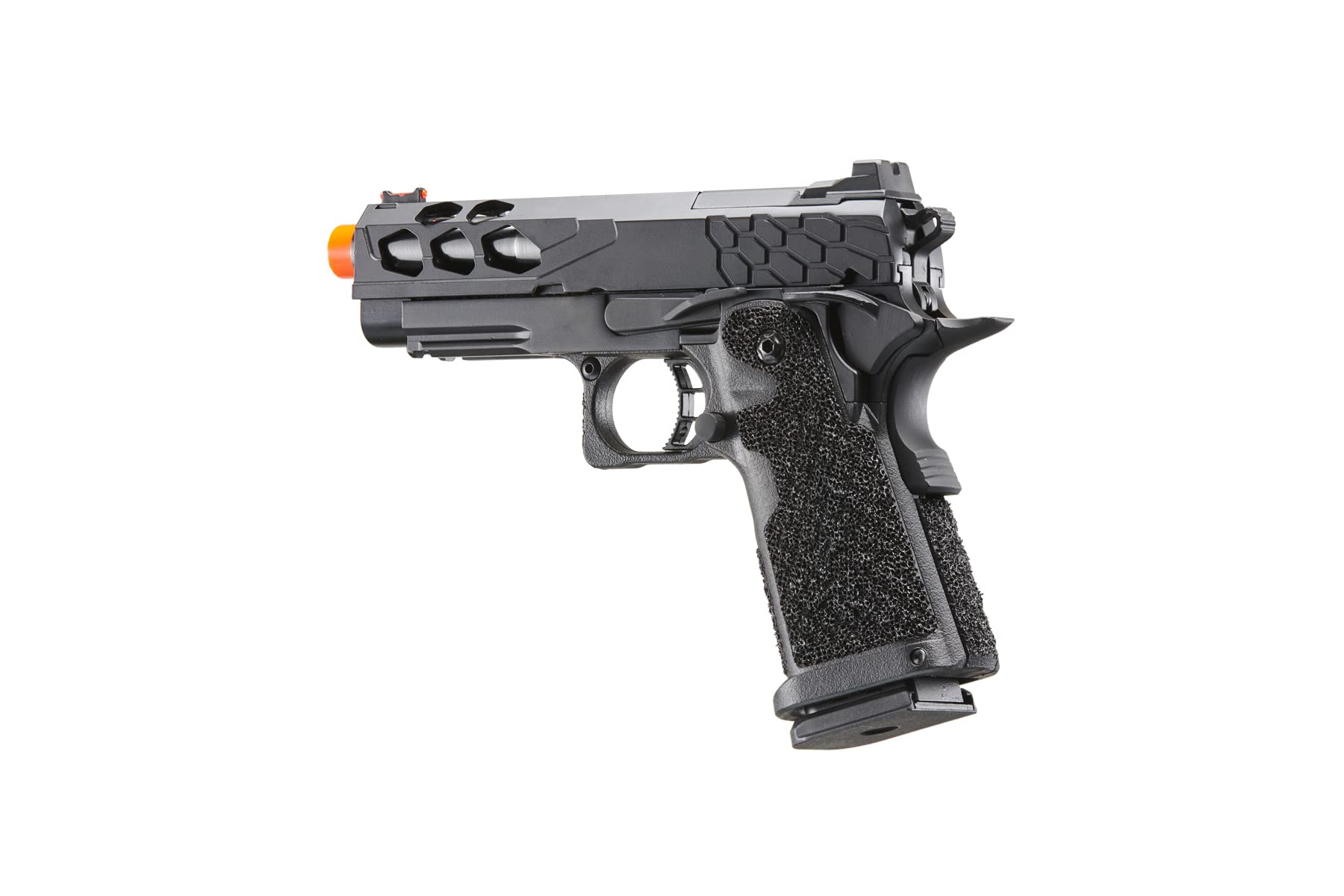 Lancer Tactical Airsoft Pistol STRYK Hi-Capa 5.1/4.3 Full Metal Gas Blowback GBB - 330 FPS for Competitive Shooting & Training | Realistic Replica for Airsoft Battles & Target Practice