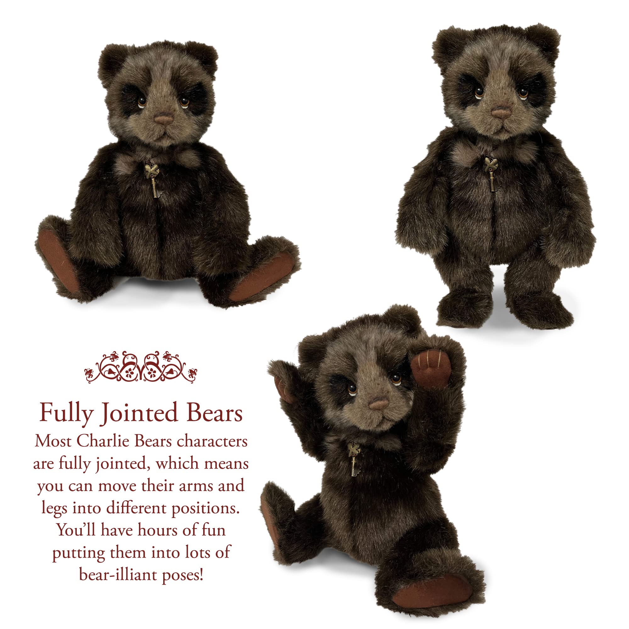 Charlie Bears - Lorraine | 2021 Plumo Teddy Bear (Limited Edition - Only 3000 Made) - 23.5