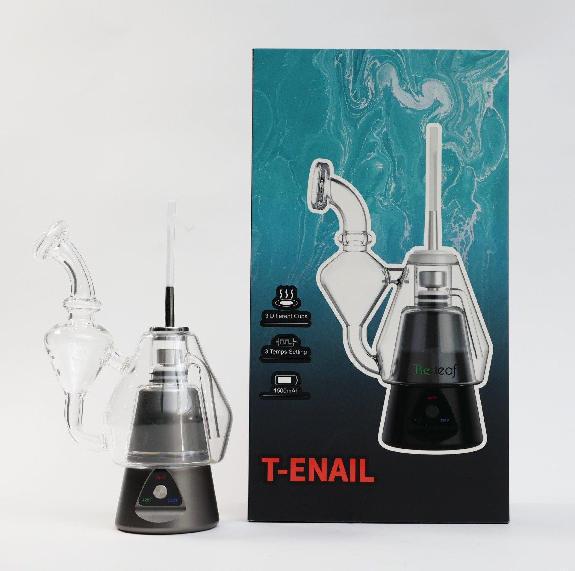BeLeaf Tower T Enail Kit - Electric Dab Rig for Concentrates & Wax Vaporizer | Portable E-Nail for Home & Travel Use | Perfect for Dabbing Enthusiasts & Cannabis Lovers