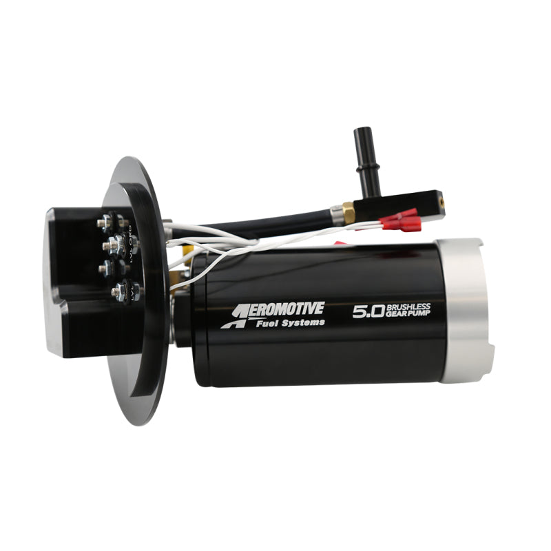 Aeromotive 11-17 Mustang S197/S550 Brushless 5.0 GPM Fuel Pump for 18-20 GT & Ecoboost - High Performance Fuel System Upgrade for Racing & Street Use