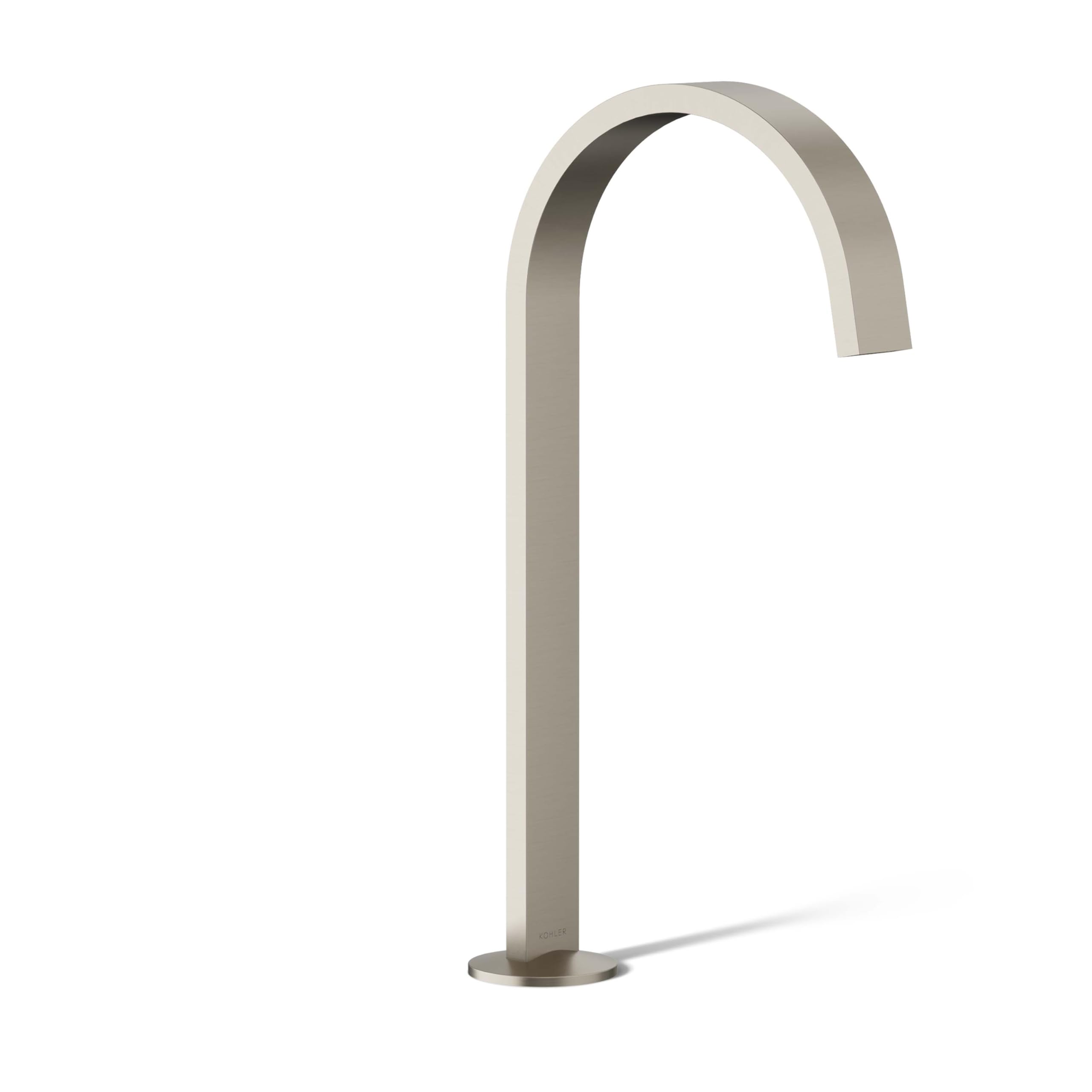 KOHLER Ribbon Design Bathroom Sink Faucet - Modern Waterfall Spout for Vanity & Powder Room (Perfect for Contemporary Home Decor)