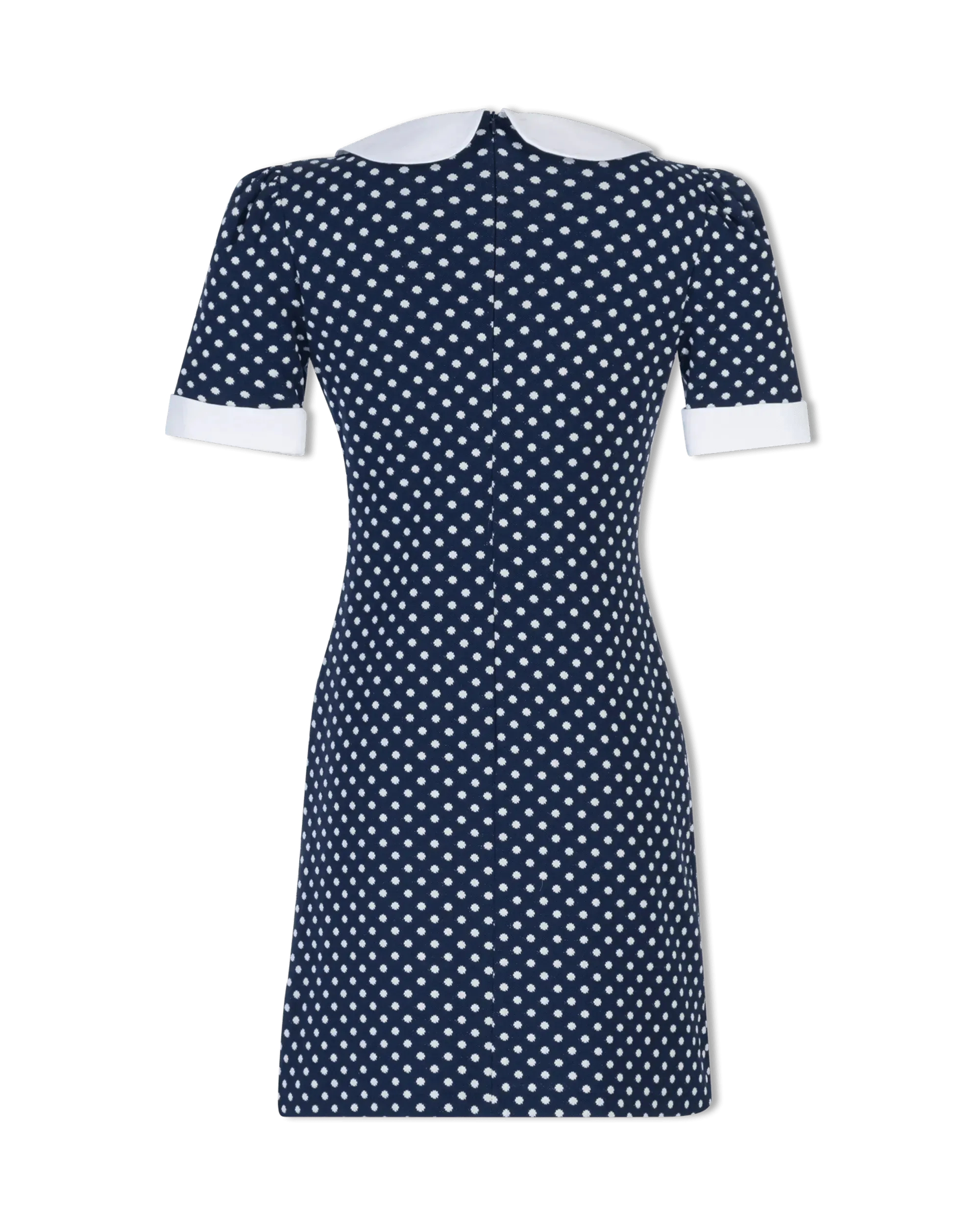 Stylish Polka Dot Collared Dress for Women - Perfect for Office Wear, Parties & Casual Outings