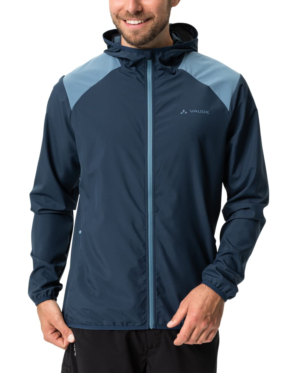 VAUDE Men's Qimsa Air Jacket - Lightweight Waterproof Hiking Jacket for Outdoor Adventures - Perfect for Camping, Trekking & Travel