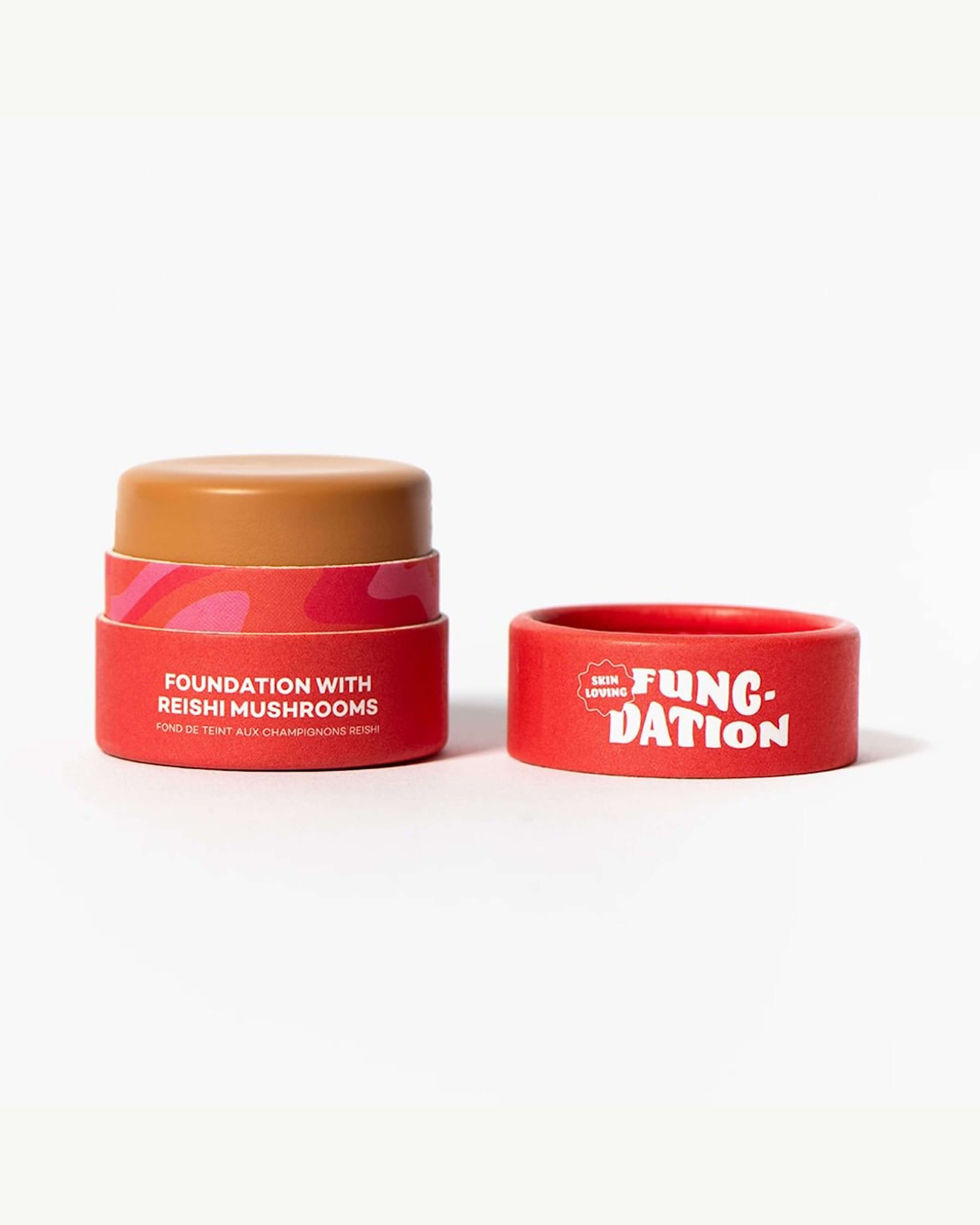 Fungdation Mushroom Foundation - Natural Vegan Makeup for Flawless Coverage | Perfect for Daily Wear & Sensitive Skin