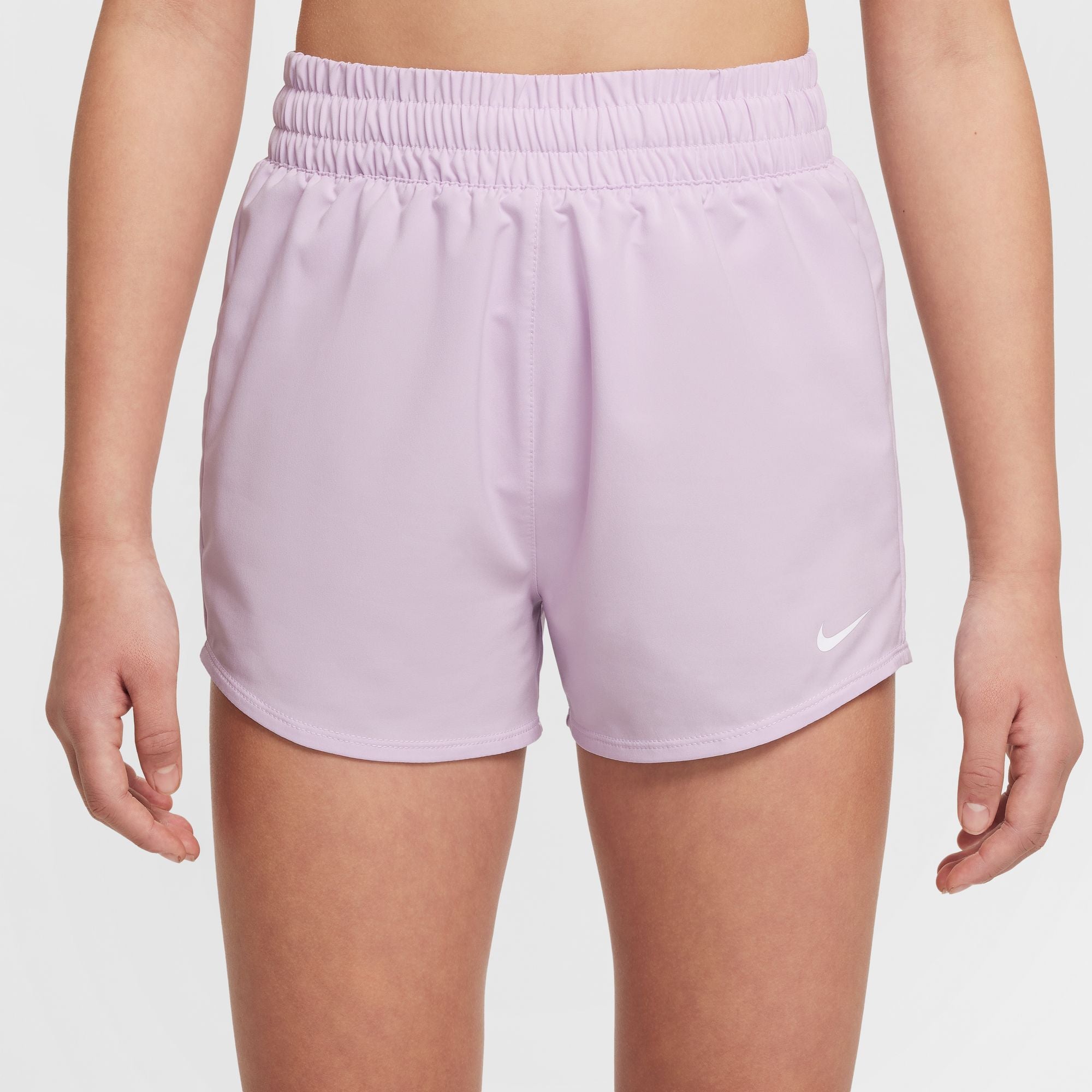 Nike Girls' Dri-FIT High Waisted Woven Shorts - Moisture-Wicking Athletic Shorts for Running, Yoga & Gym Workouts