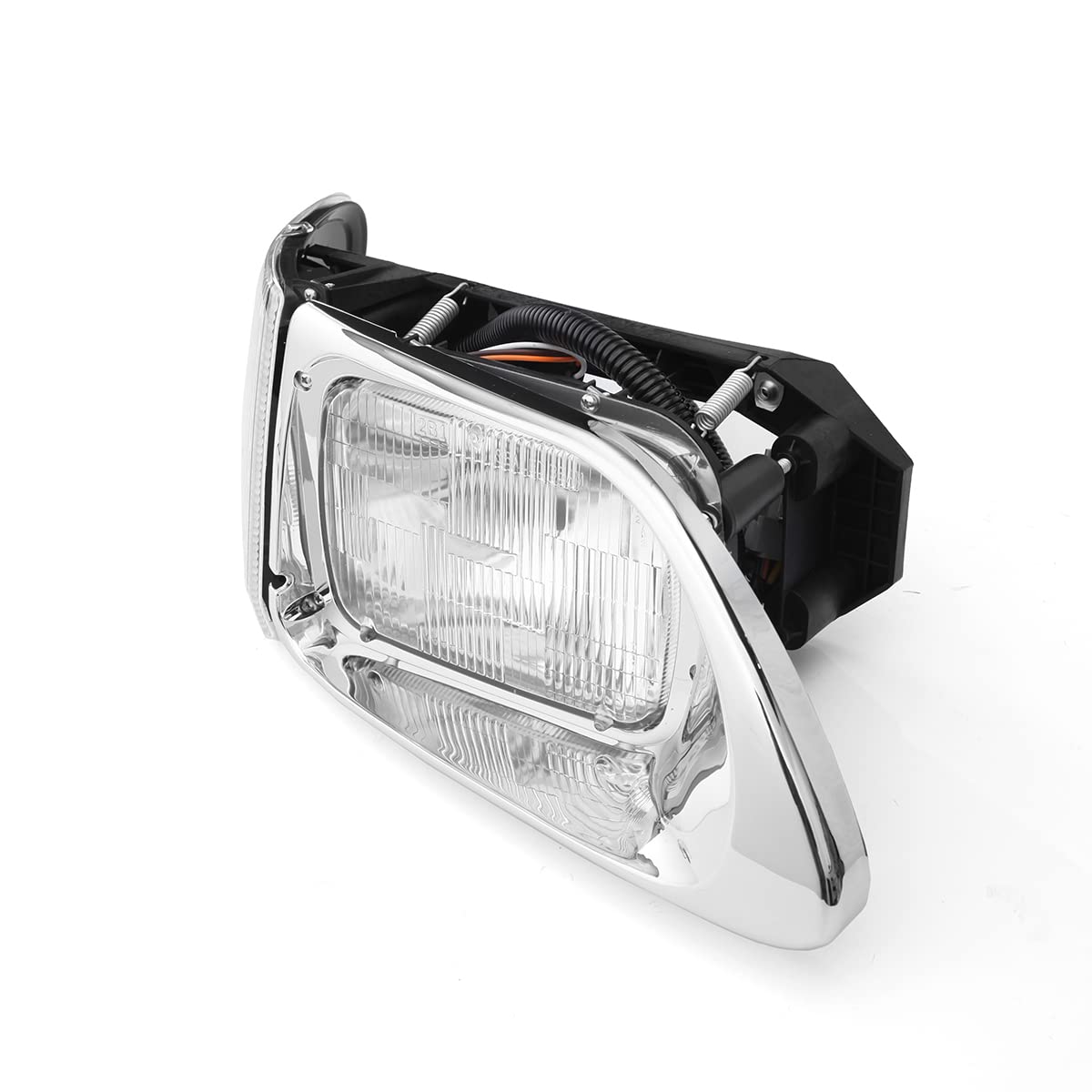 LED Headlight Assembly for International 9200/9200iSBA/5900/5900i/5900iSBA/9400/9400iSBA Semi Trucks - Pair with LED Turn Signals | Durable Replacement Headlamps for Improved Night Driving Safety