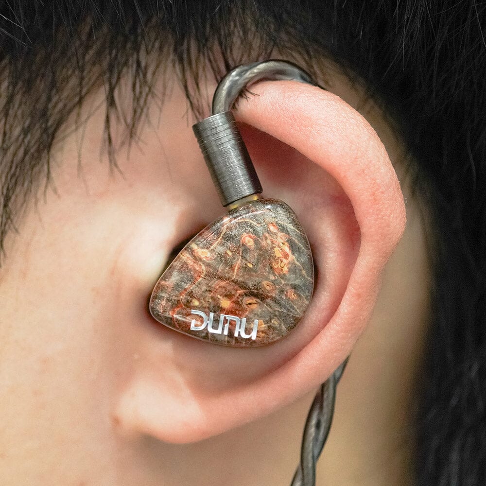 DUNU x Gizaudio DaVinci 2DD+4BA Hybrid In-Ear Earphones - HiFi Audiophile Earbuds with Dual Dynamic Drivers & 4 Balanced Armatures - Perfect for Music Lovers, Gaming & Studio Monitoring