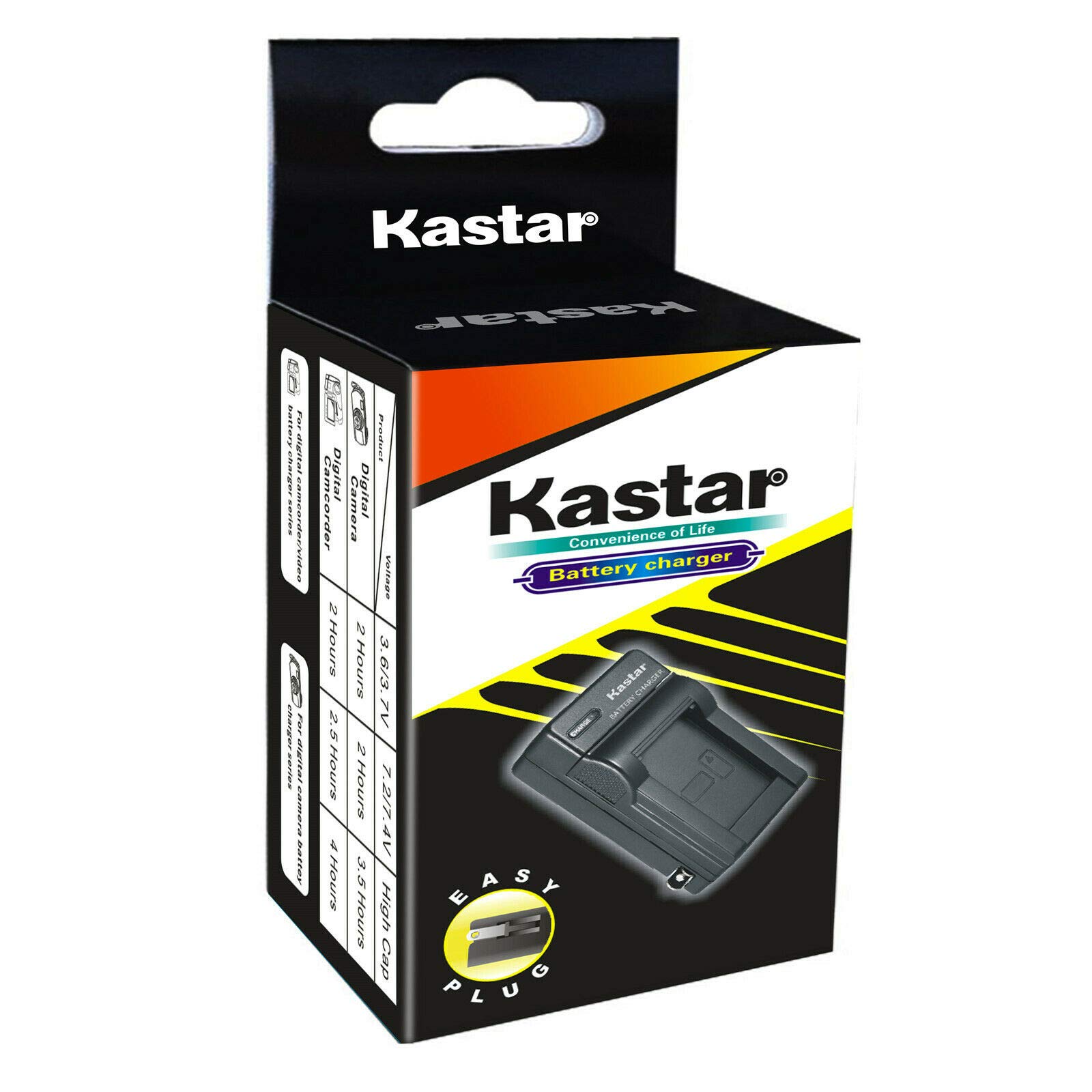 Kastar 4-Pack NP-F750/NP-F770 Battery & Charger for AndyCine A6 Monitors - Camera Field Use