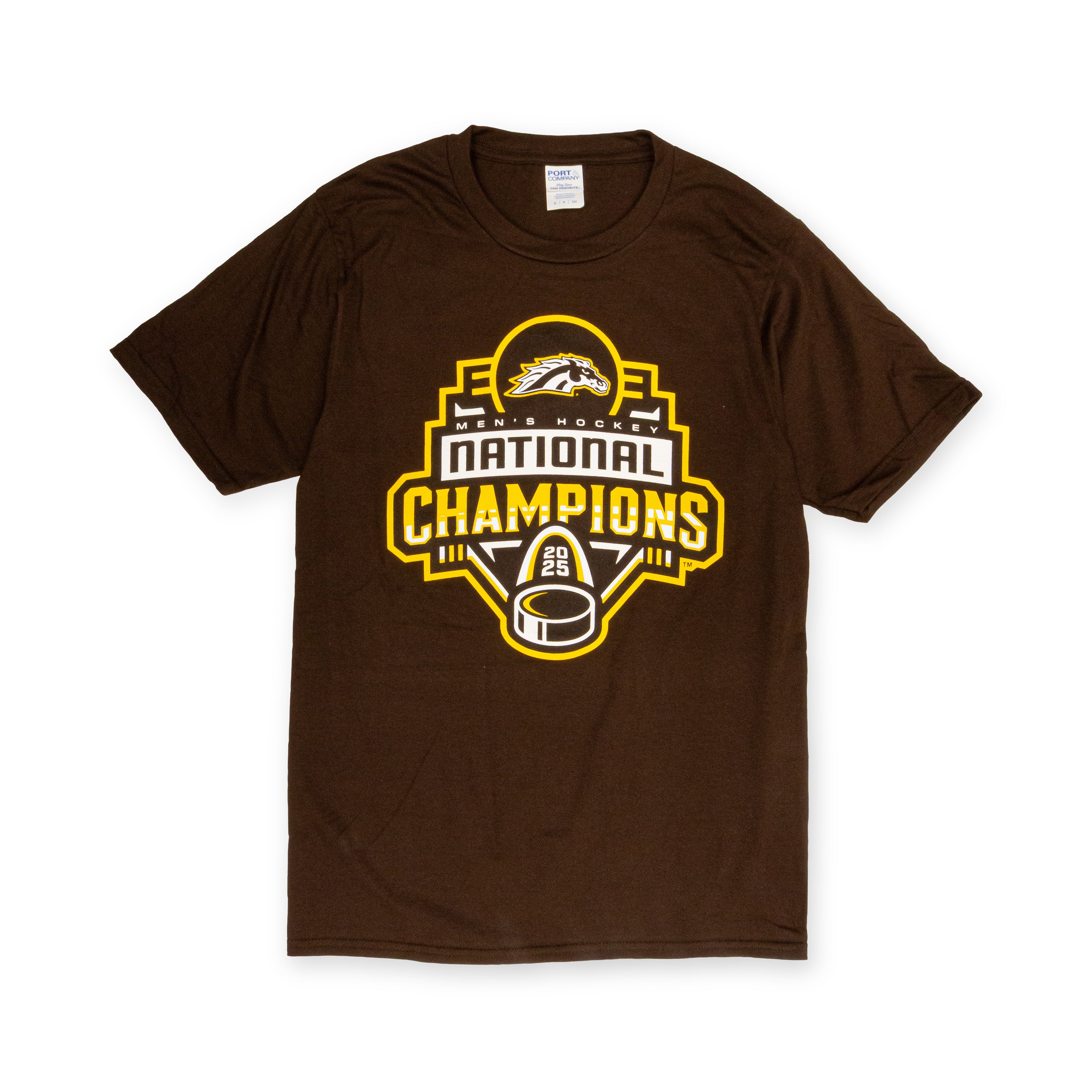 Official NHL National Championship Hockey Short Sleeve T-Shirt - Comfortable Fan Apparel for Games & Casual Wear