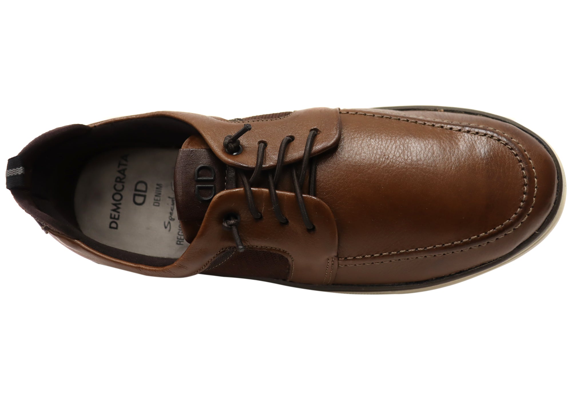 Democrata Drake Men's Comfortable Leather Casual Shoes - Handmade in Brazil - Perfect for Walking, Travel & Everyday Wear
