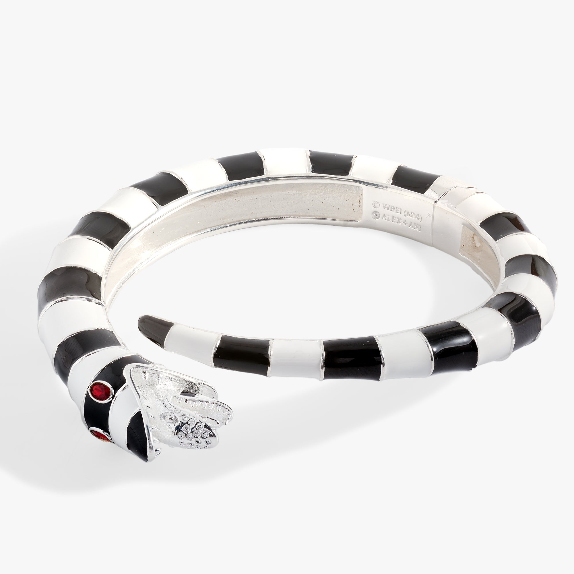 Beetlejuice® Gothic Cuff Bracelet - Unique Punk Rock Jewelry for Women - Perfect for Halloween, Cosplay & Alternative Fashion