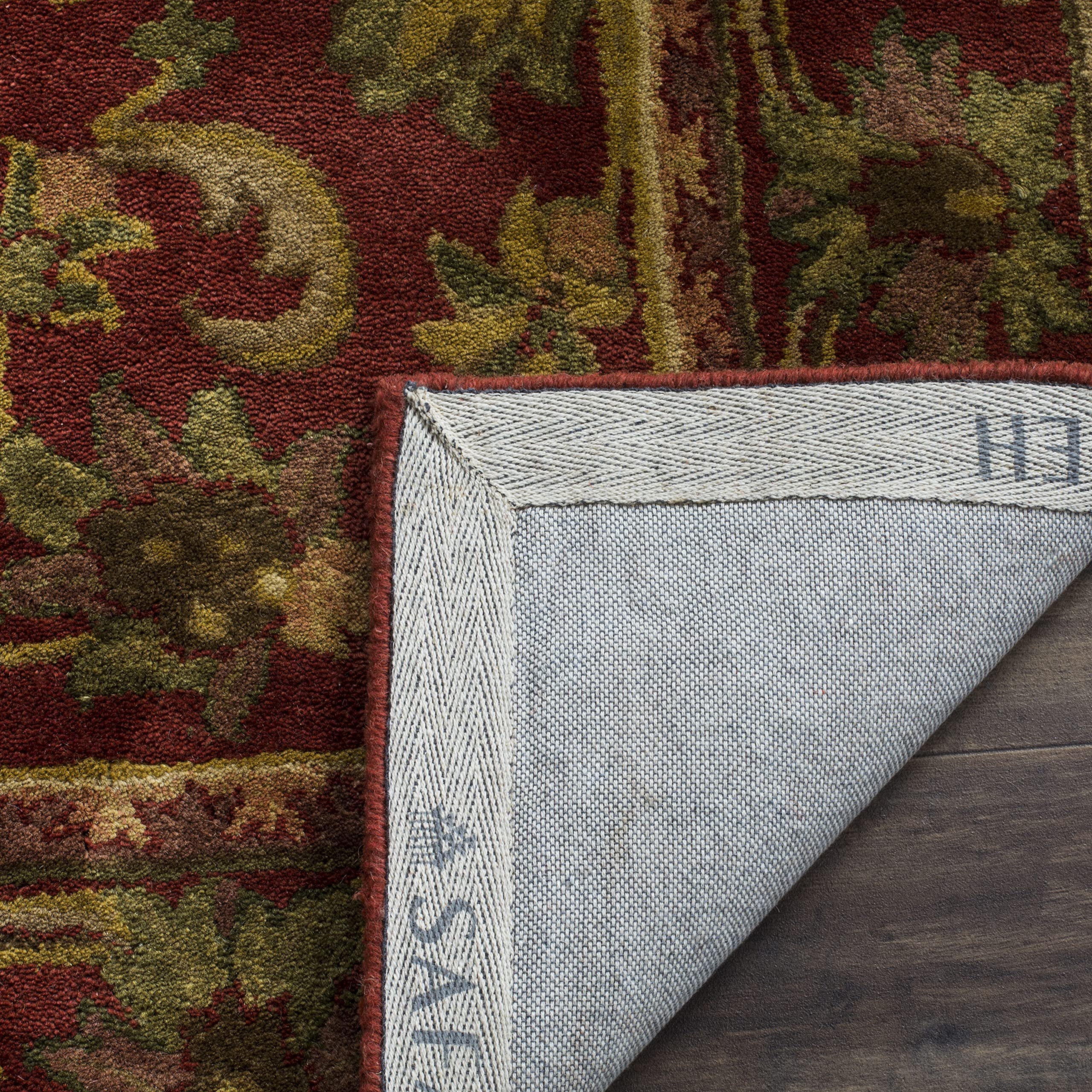 SAFAVIEH Antiquity Collection 12' x 15' Red Handmade Traditional Oriental Premium Wool Area Rug - Perfect for Living Room, Bedroom & Home Decor