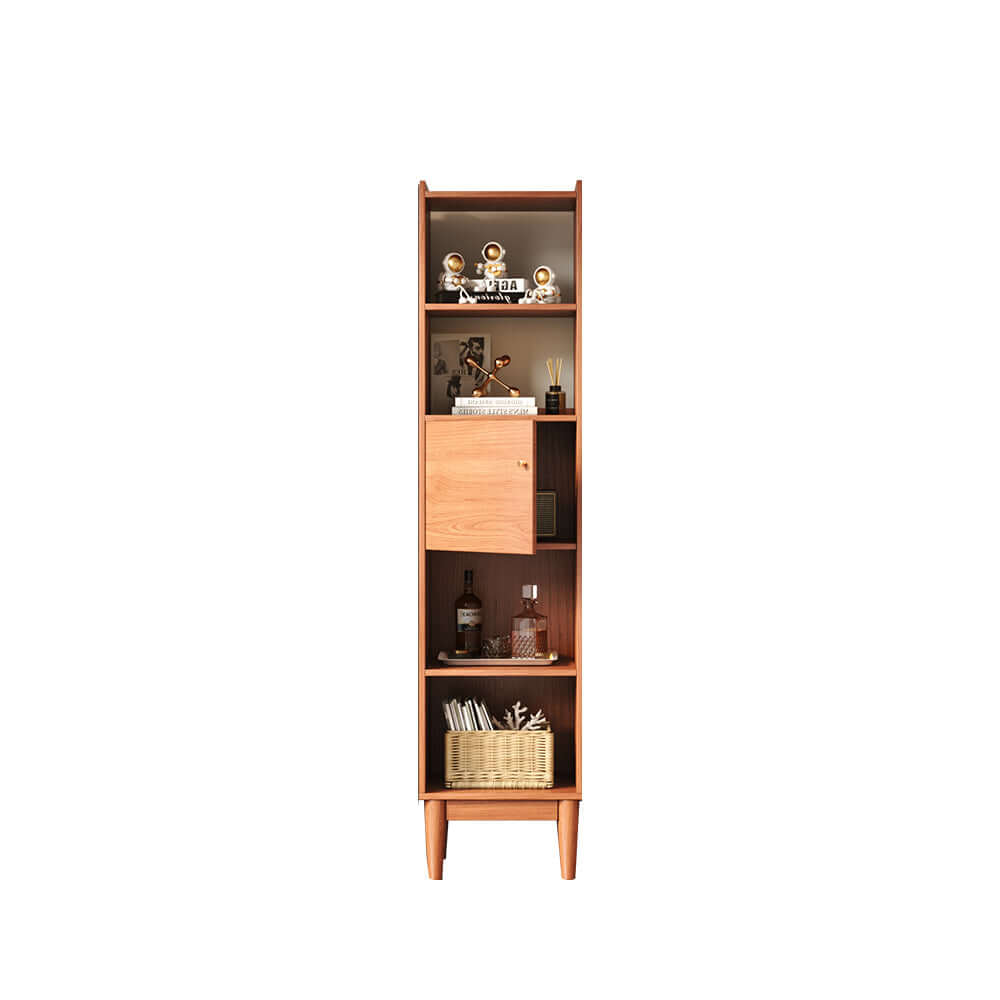 Multifunctional Wooden Bookcase with Storage & Display - Perfect for Home Office, Living Room, and Library Organization