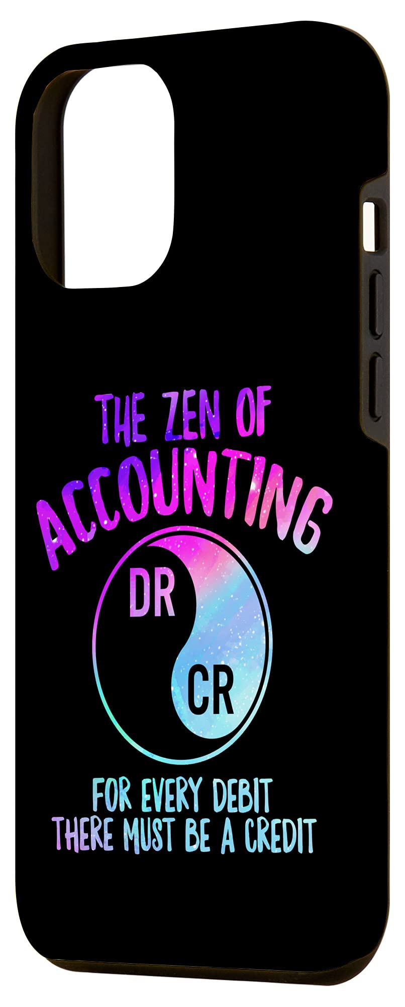 iPhone 12 Pro Max Case for Accountants - CPA & Bookkeeper Themed Protective Cover | Perfect for Office, Tax Season & Professional Work